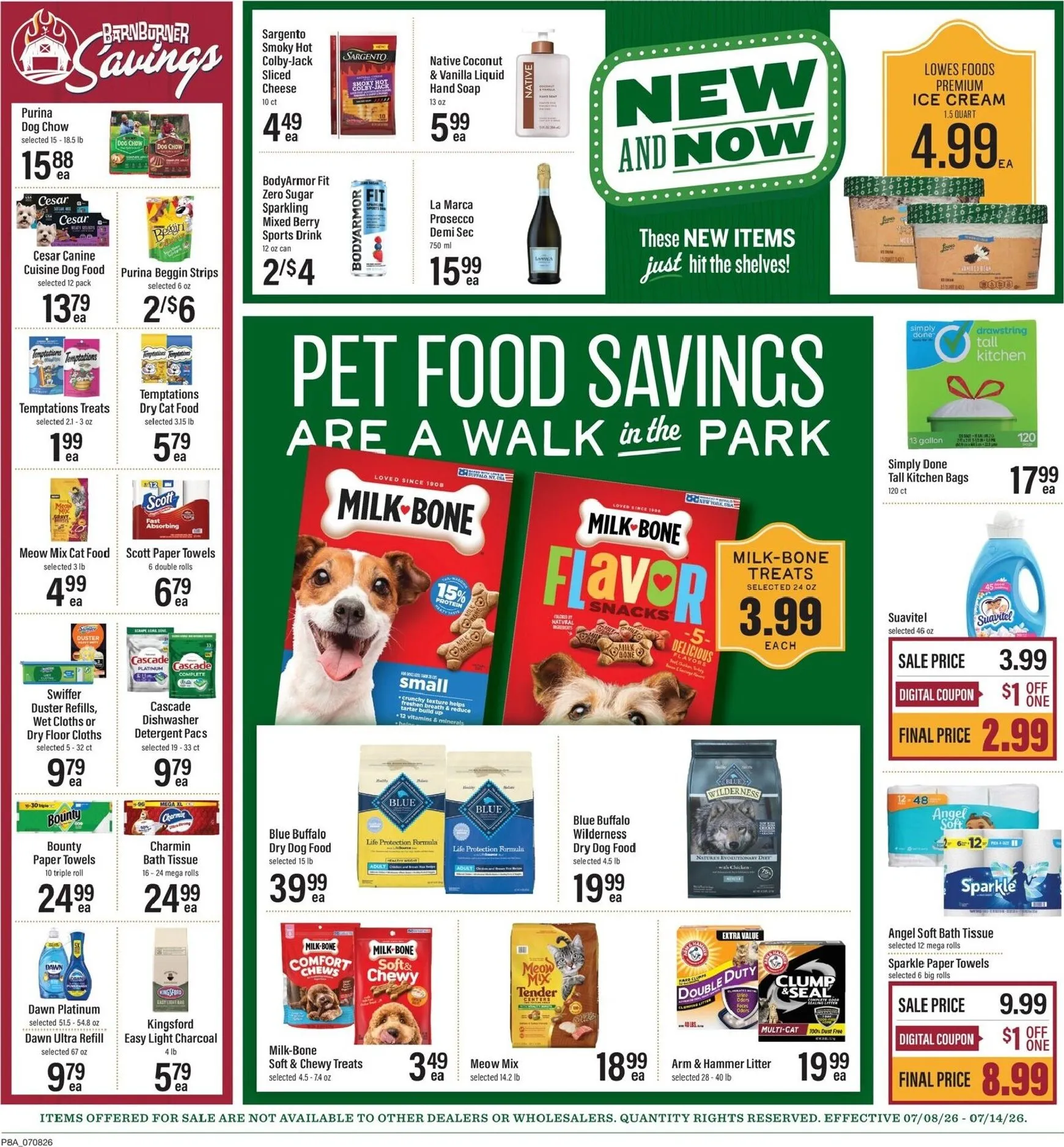 Weekly ad Current Lowes Foods leaflet valid from Wednesday 07/08/2026 to Tuesday 07/14/2026 from July 8 to July 14 2026 - Page 13
