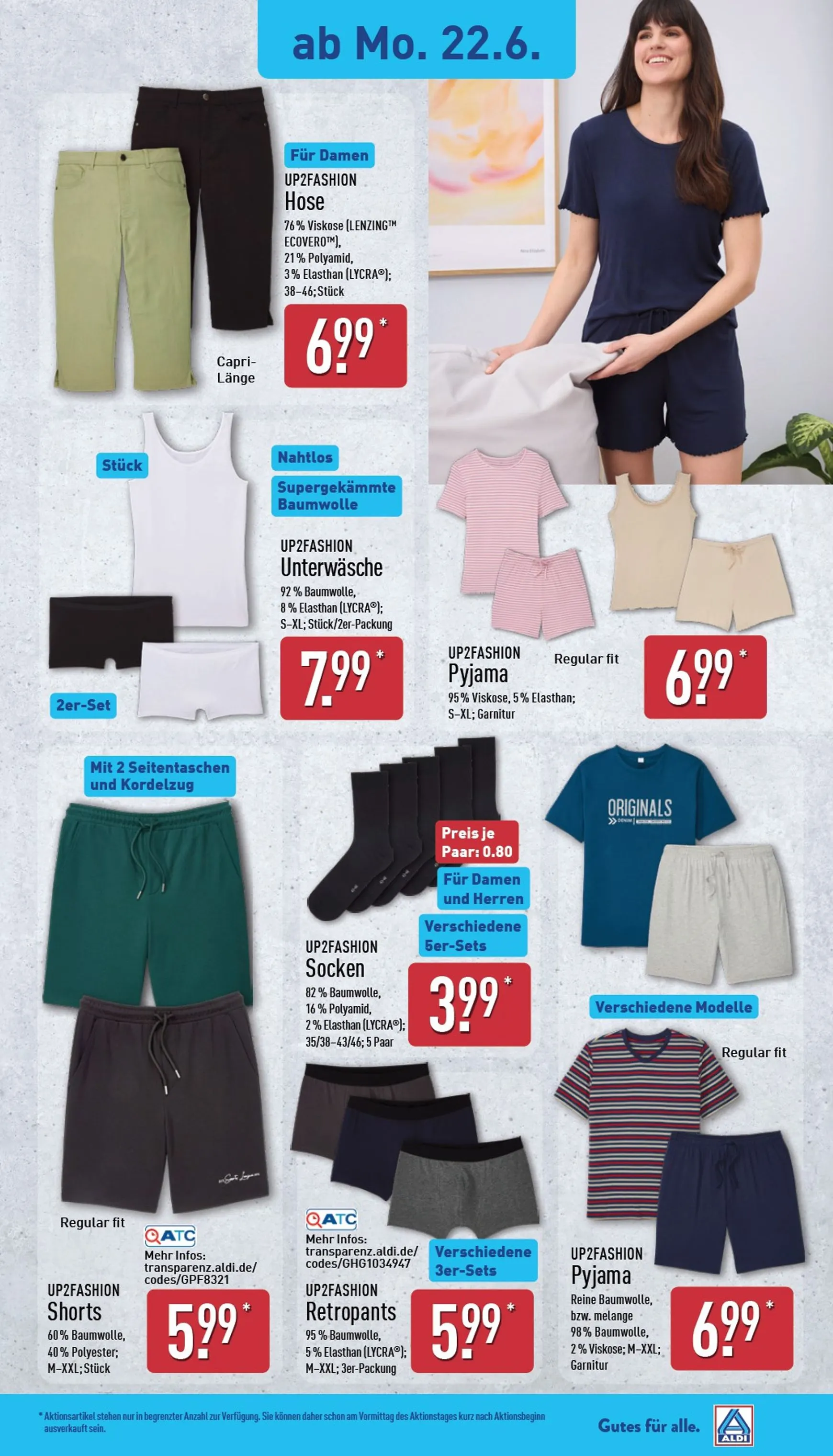 ALDI NORD Prospekt – von Montag 22.06.2026 bis Samstag 27.06.2026 von 22. Juni bis 27. Juni 2026 - Prospekt seite 19