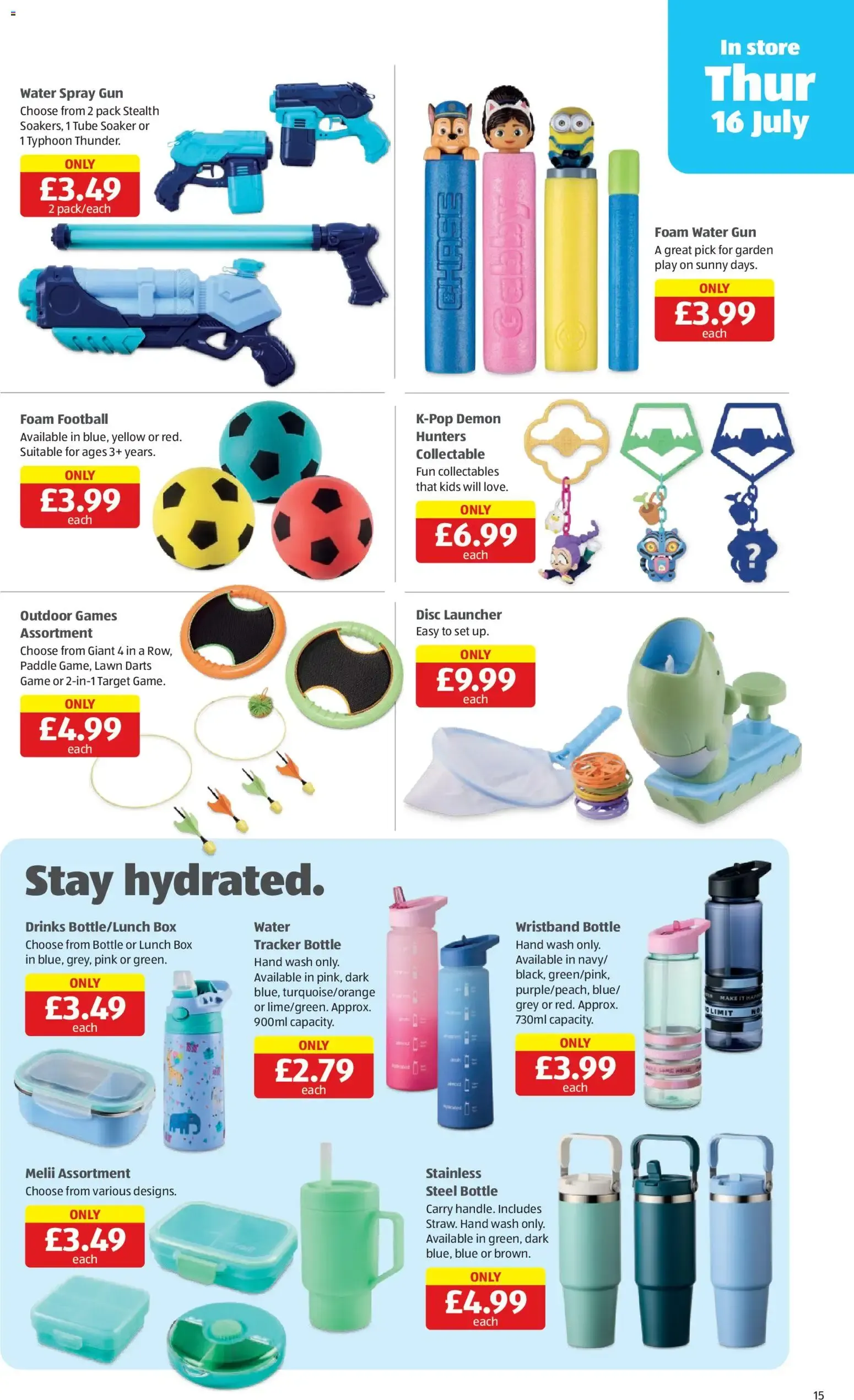 Aldi Specialbuys - Fresh Air Fun from 16 July to 19 July 2026 - Catalogue Page 15