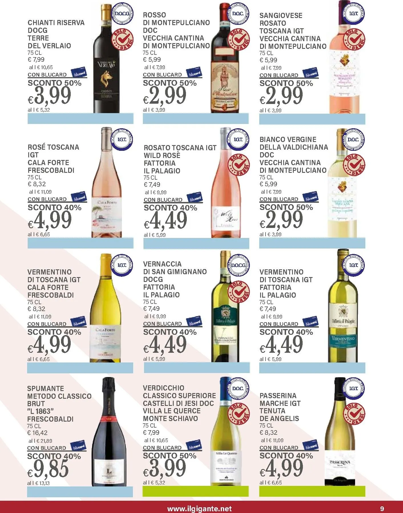 Il Gigante - Il Tempo, la Terra, il Gusto: L'Italia in un solo sorso da 10 settembre a 21 ottobre di 2026 - Pagina del volantino 9