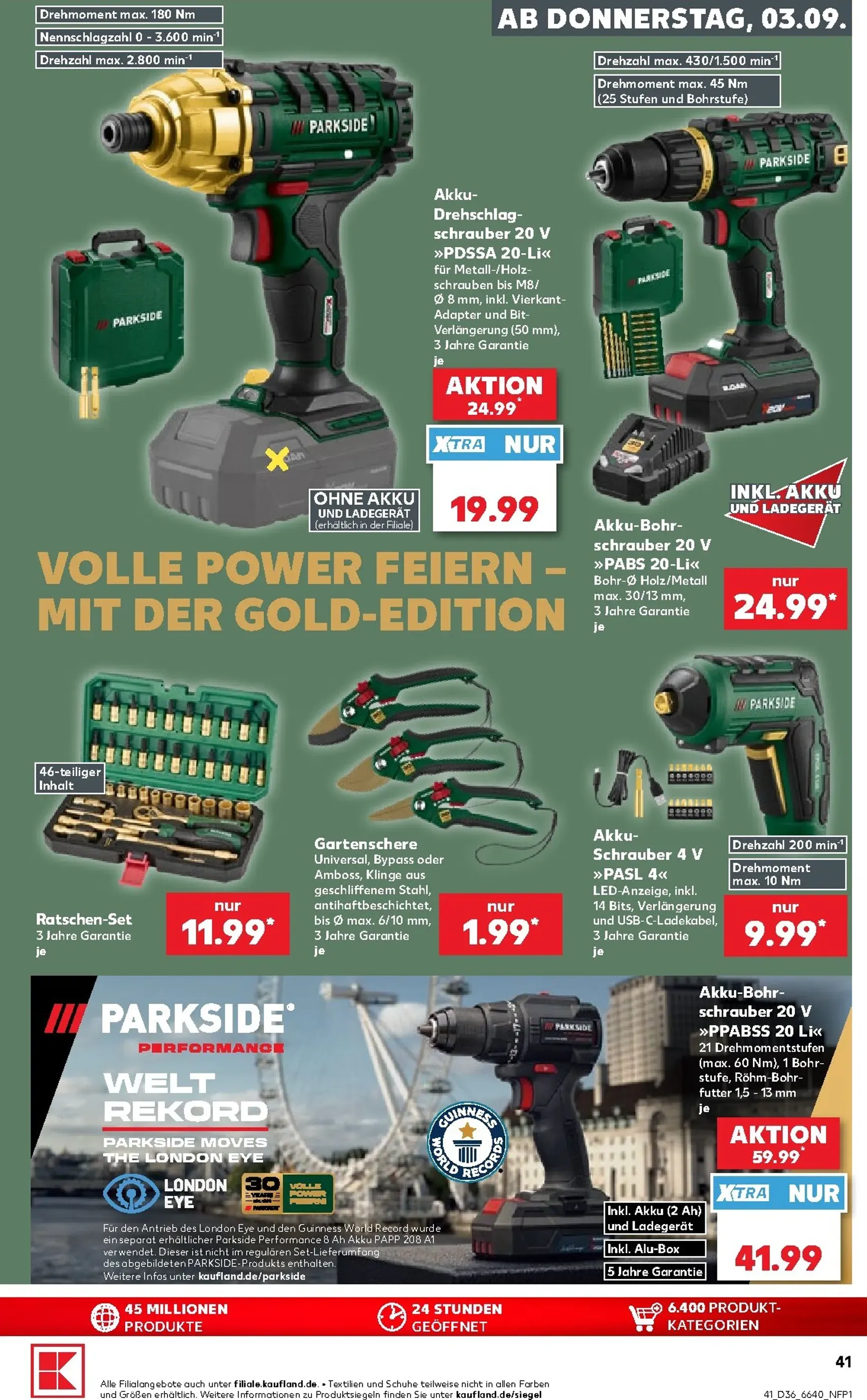 Neuer Kaufland Prospekt – von Donnerstag 03.09.2026 bis Mittwoch 09.09.2026 von 3. September bis 9. September 2026 - Prospekt seite 42