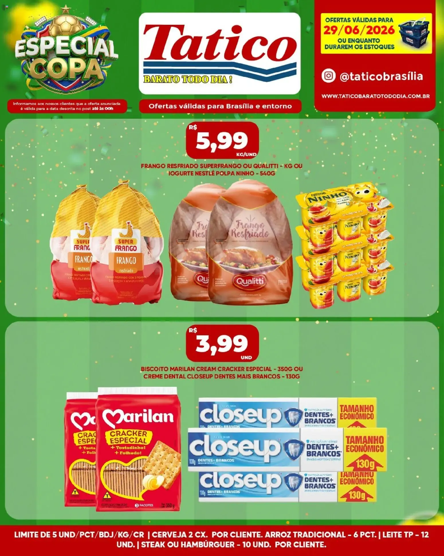 Encarte de Tatico ofertas do Dia de 29/06/2026 | Promoções Online 29 de junho até 29 de junho 2026 - Pagina 5
