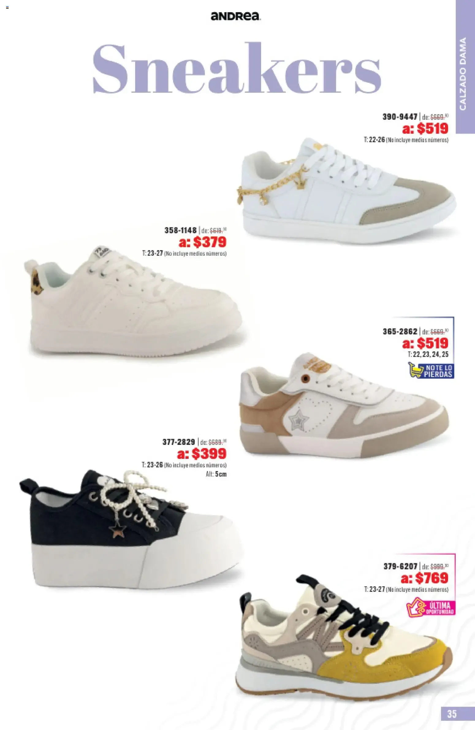Catálogo de Andrea + Outlet Liquidación Primavera 31 de mayo al 25 de julio 2026 - Pagina 35