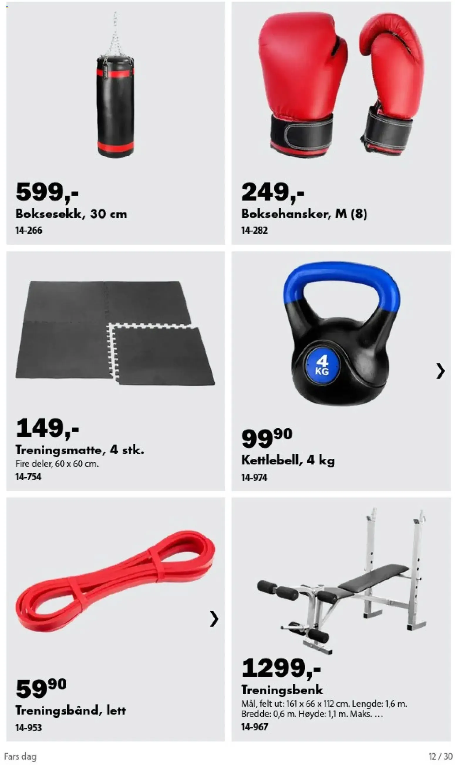 Biltema: Pappas favoritter! Husk farsdag 8. november! fra 26. oktober til 8. november 2026 - kundeavisside 12