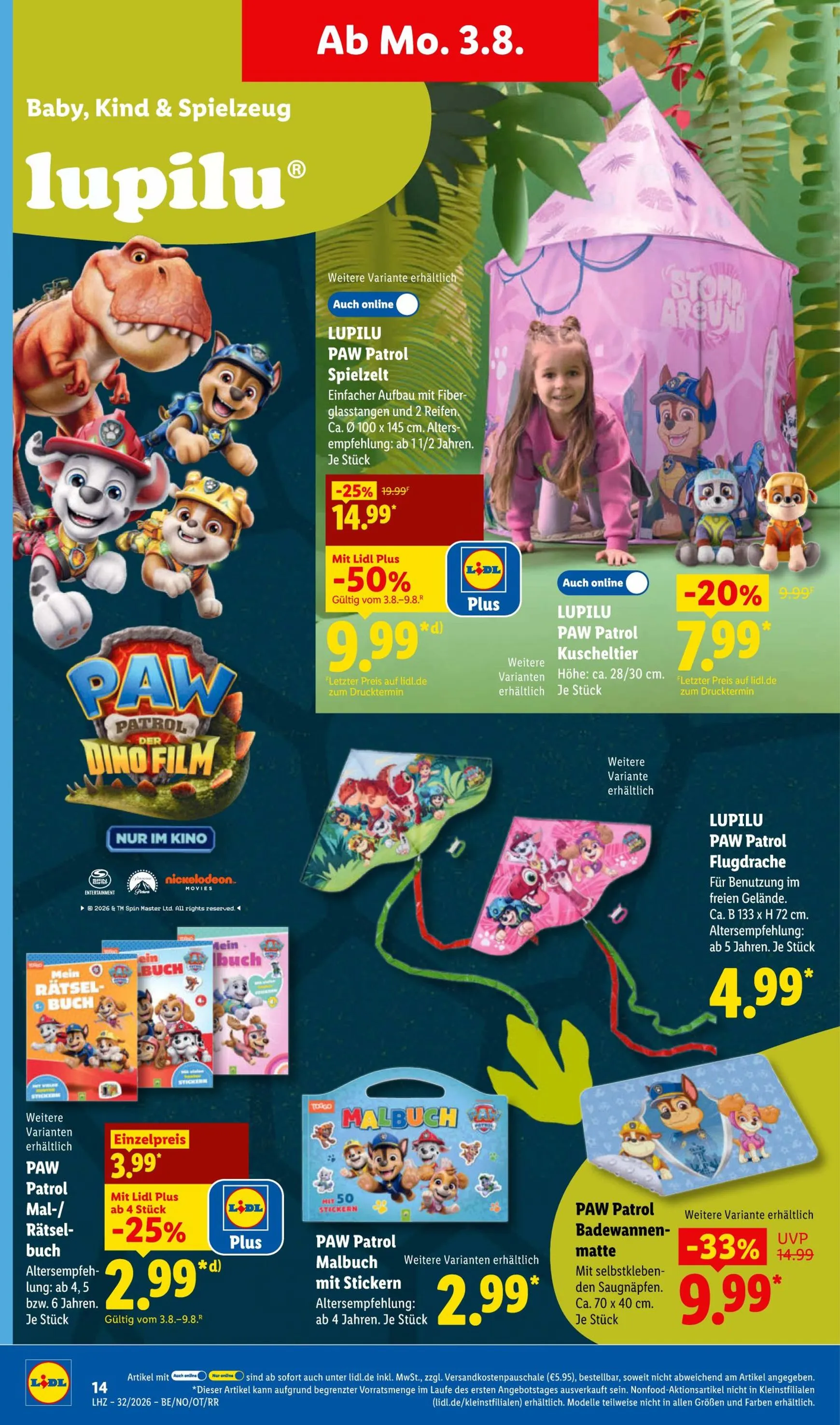 Lidl Prospekt nächste Woche – von Montag 03.08.2026 bis Samstag 08.08.2026 von 3. August bis 8. August 2026 - Prospekt seite 31
