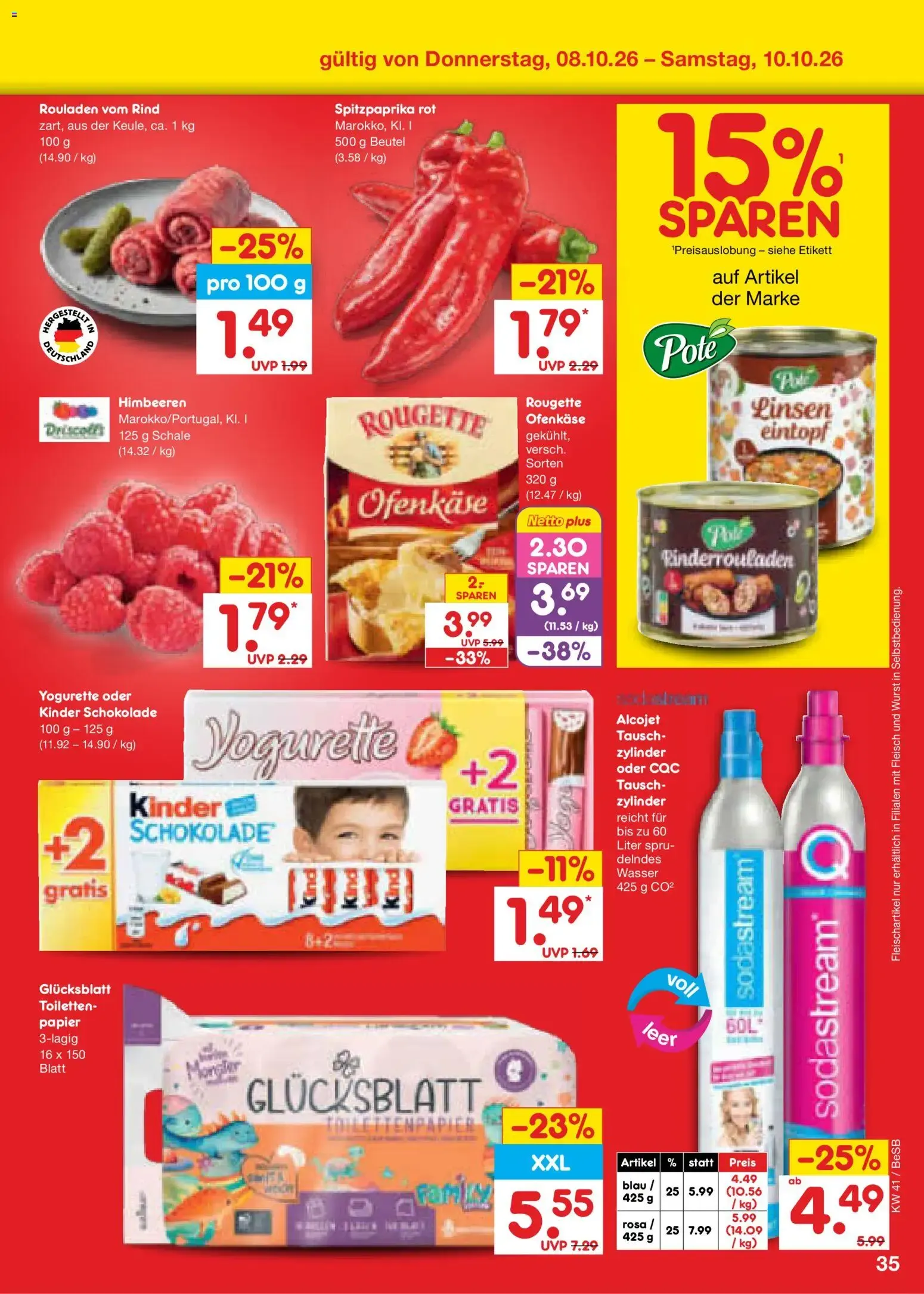 Netto Marken-Discount Prospekt (ab 05.10.2026) » Angebote von 5. Oktober bis 10. Oktober 2026 - Prospekt seite 43