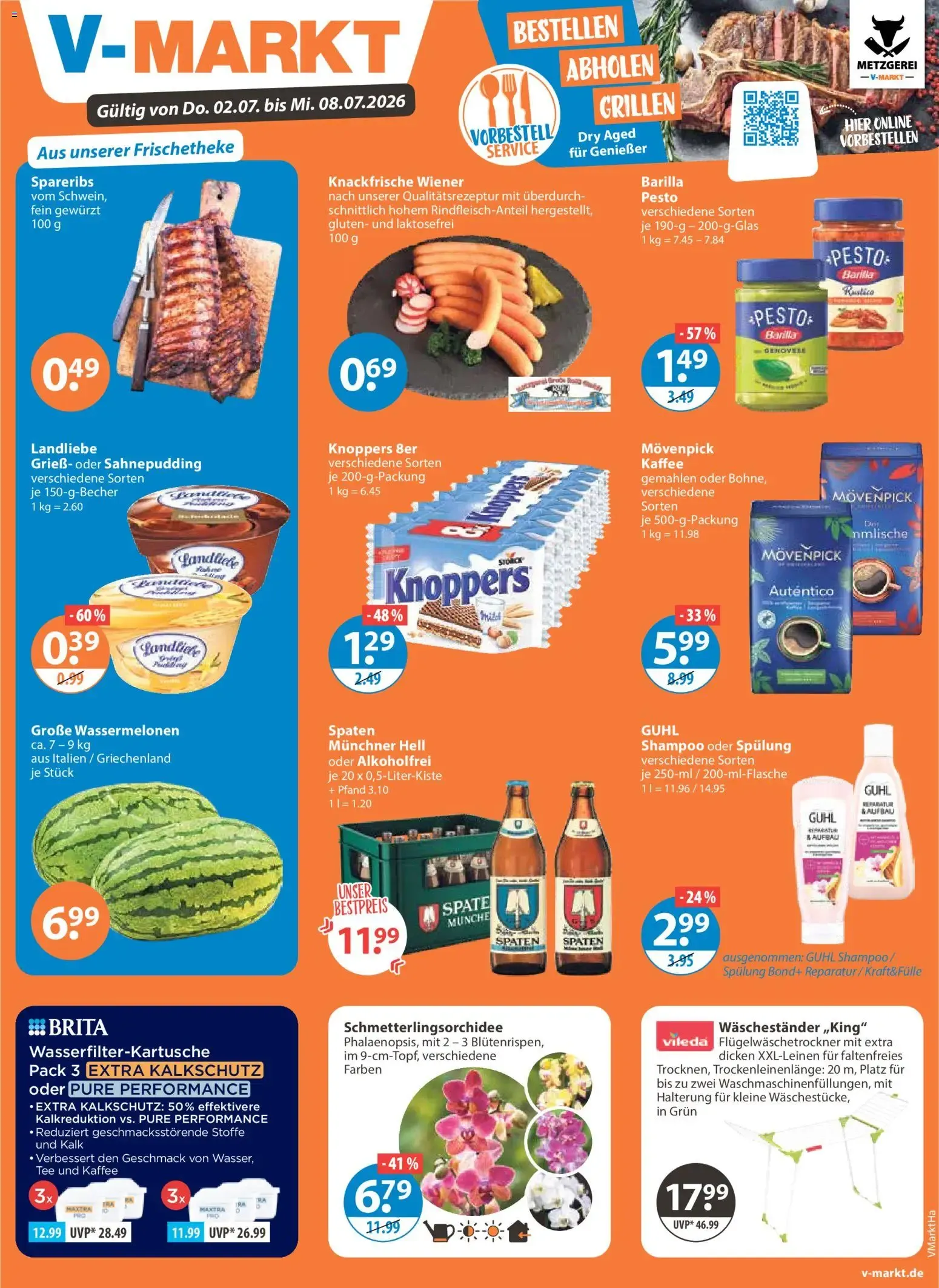 V-MARKT Angebote von 2. Juli bis 8. Juli 2026 - Prospekt seite 1