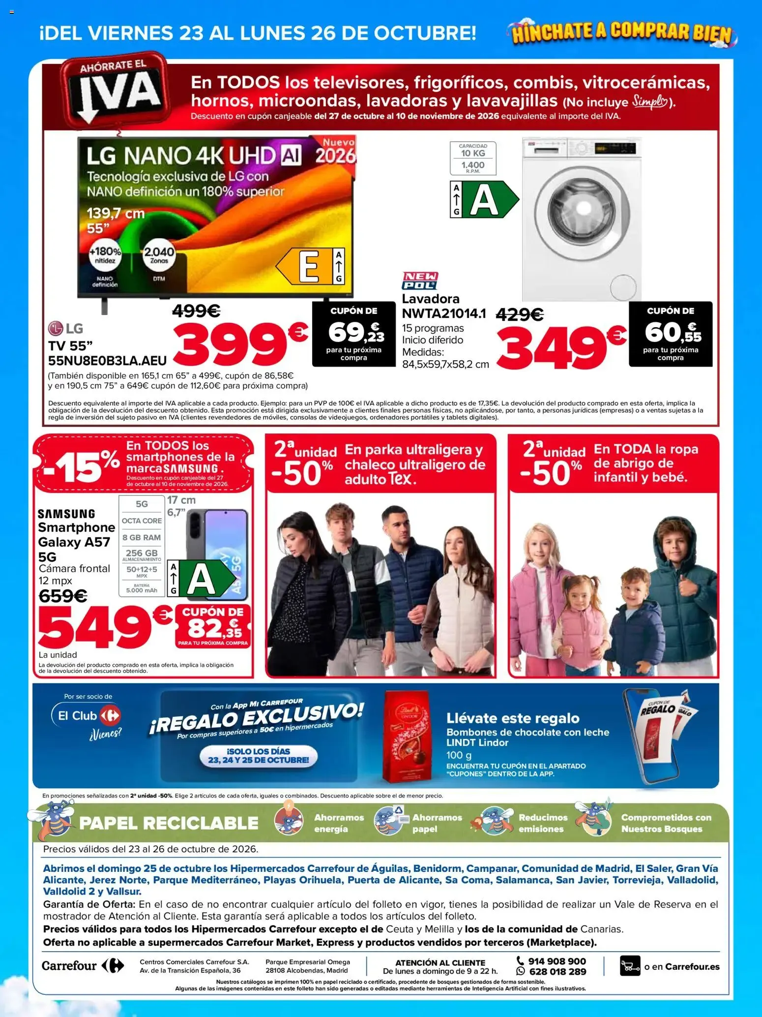 Catálogo de Carrefour Precio Imbatible 23 de octubre al 26 de octubre 2026 - Página 4