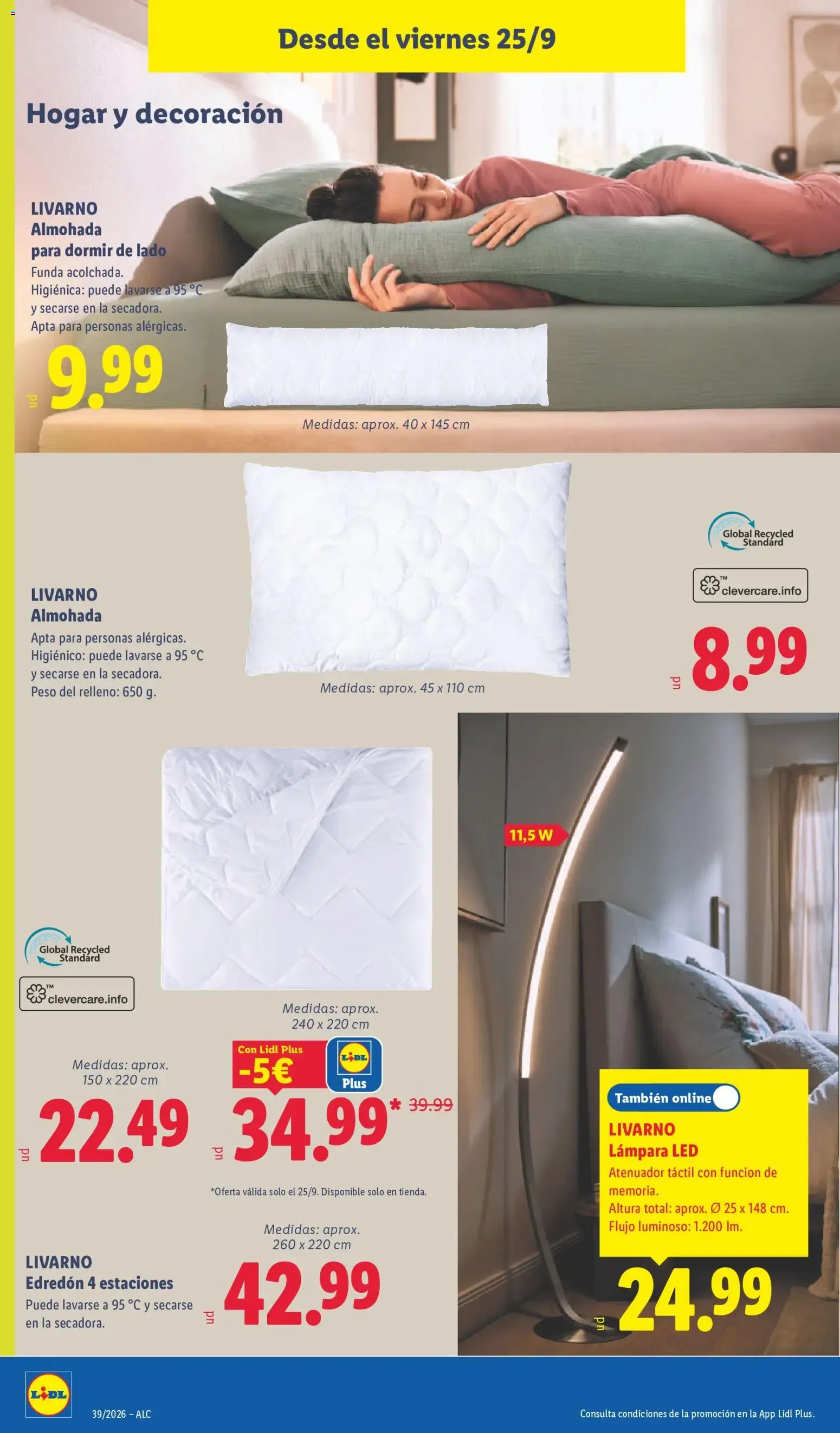 Catálogo de Lidl folleto de bazar del 21/09/2026 | Ofertas 21 de septiembre al 27 de septiembre 2026 - Página 16