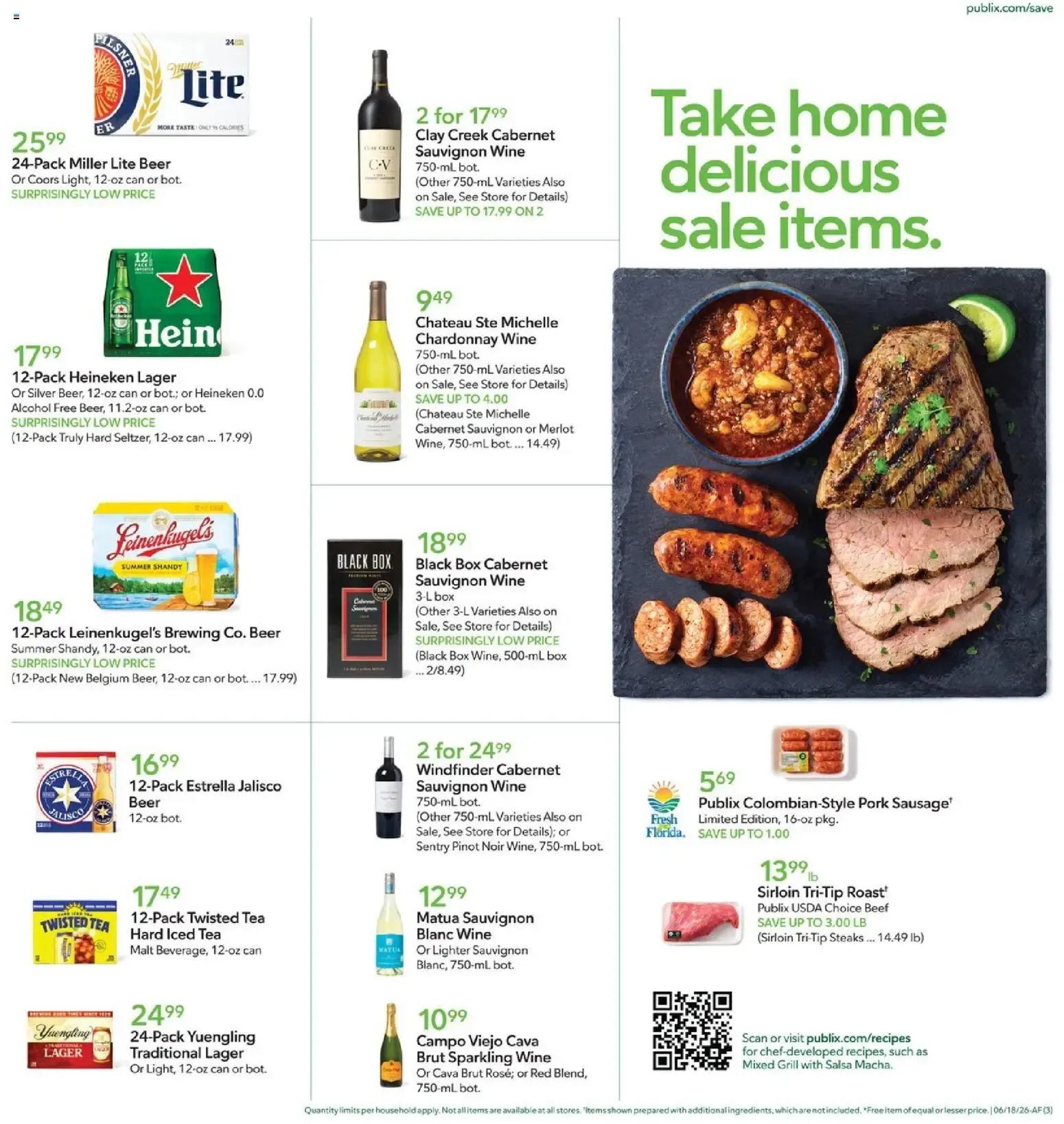 Weekly ad Publix: Give Dad the feast he deserves from June 17 to June 23 2026 - Page 3