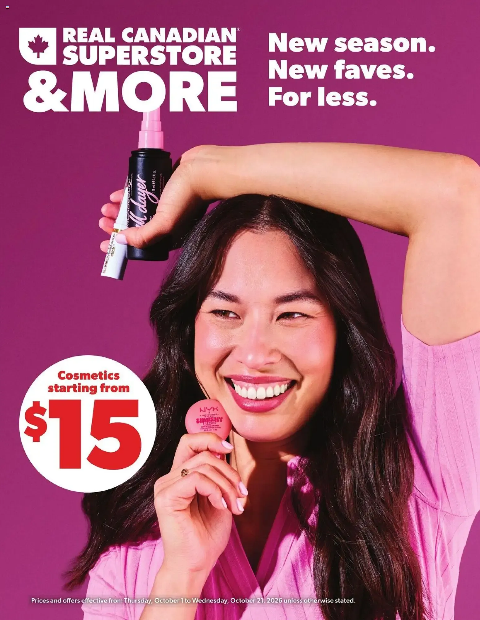 Real Canadian Superstore flyer - General Merchandise from Oct 1, 2026 > weekly specials & deals from October 1 to October 21 2026 - flyer page 1