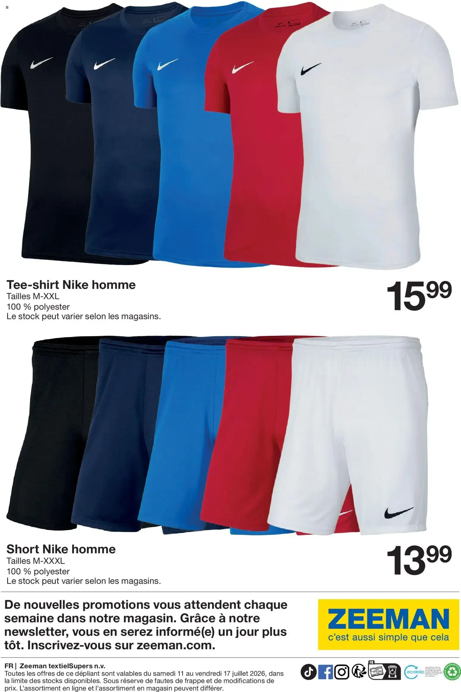 Zeeman catalogue 11/07/2026 - nouveau prospectus du 11 juillet au 17 juillet 2026 - Catalogue page 9