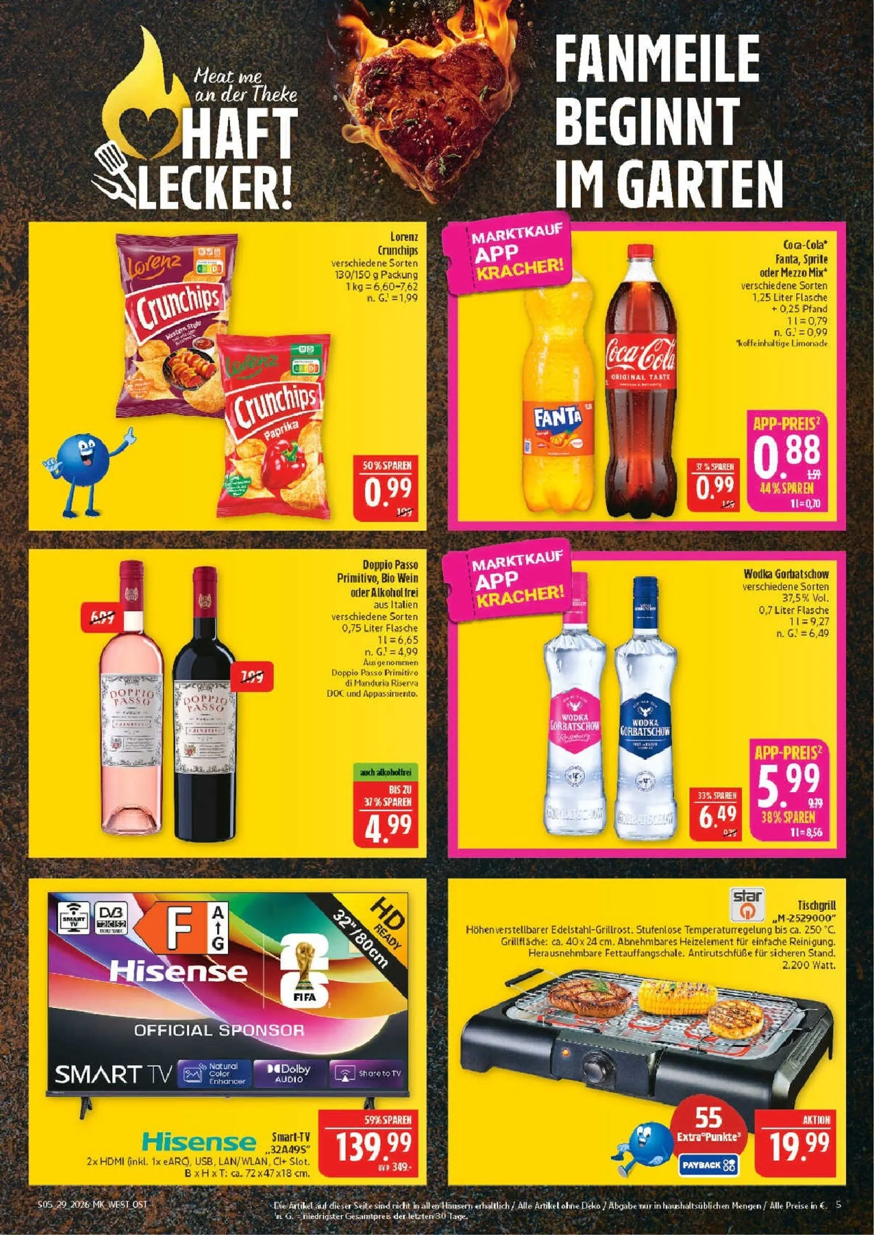 Marktkauf Prospekt – von Montag 13.07.2026 bis Samstag 18.07.2026 von 13. Juli bis 18. Juli 2026 - Prospekt seite 5