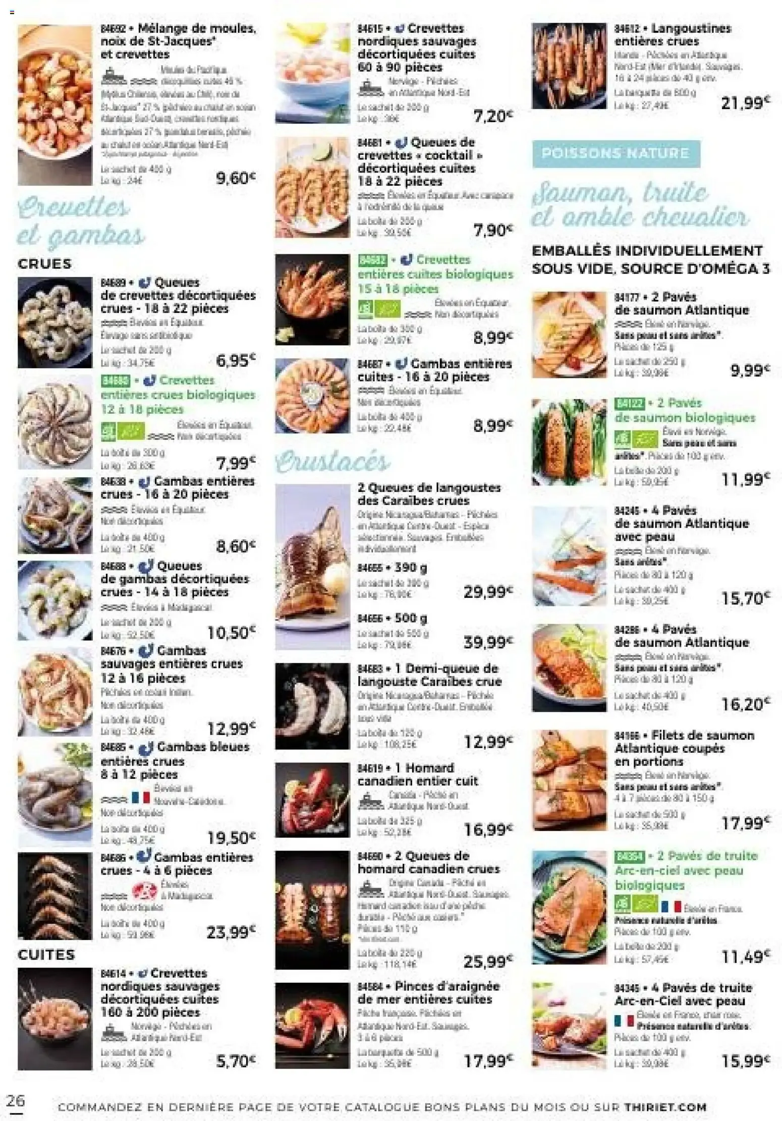 Thiriet - Catalogue automne à partir du 30/09/2026 - promo en ligne du 30 septembre au 31 décembre 2026 - Catalogue page 26