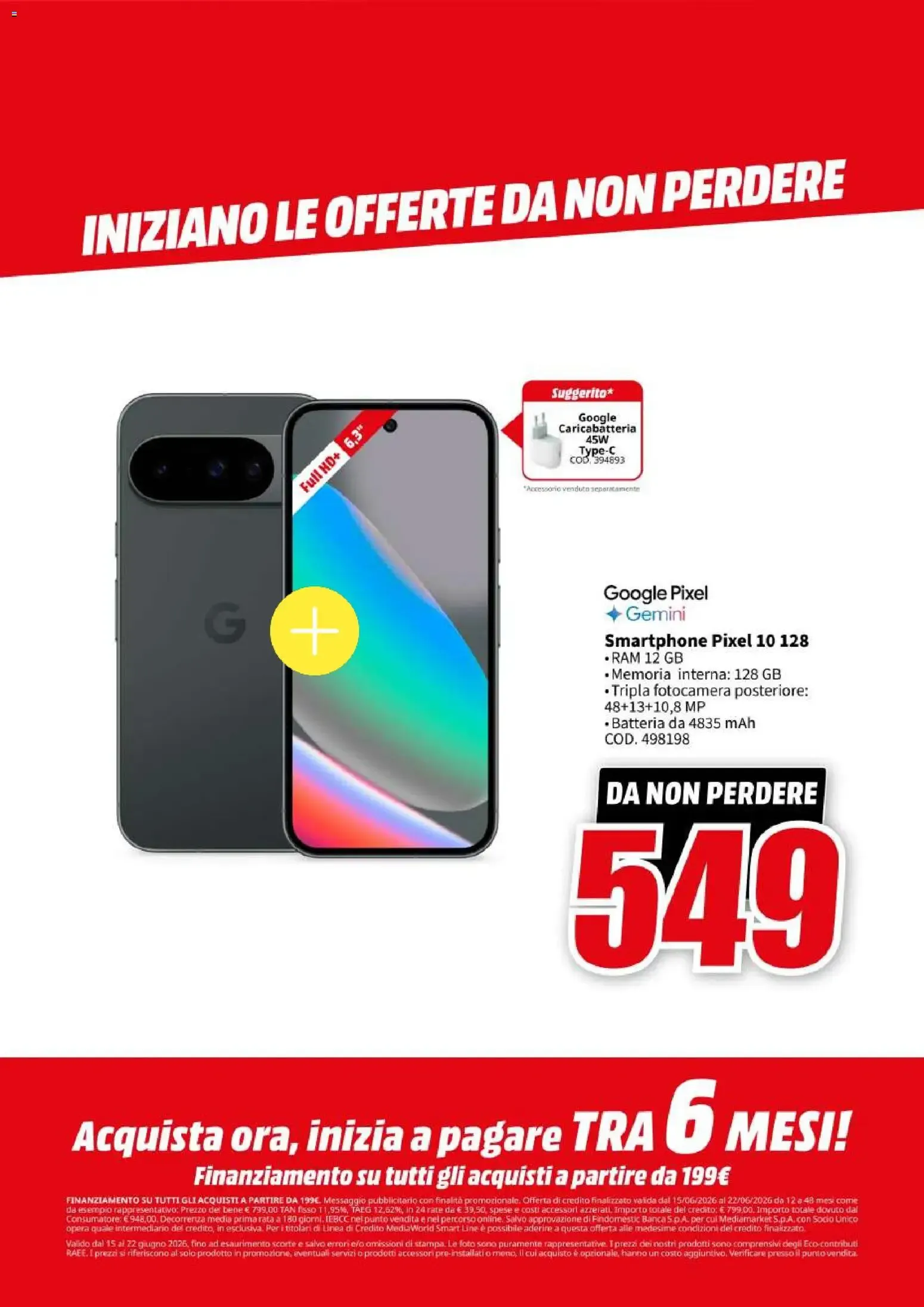 Nuovo Media World volantino dal 15/06/2026 > offerte anteprima 🛍️ da 15 giugno a 22 giugno di 2026 - Pagina del volantino 4