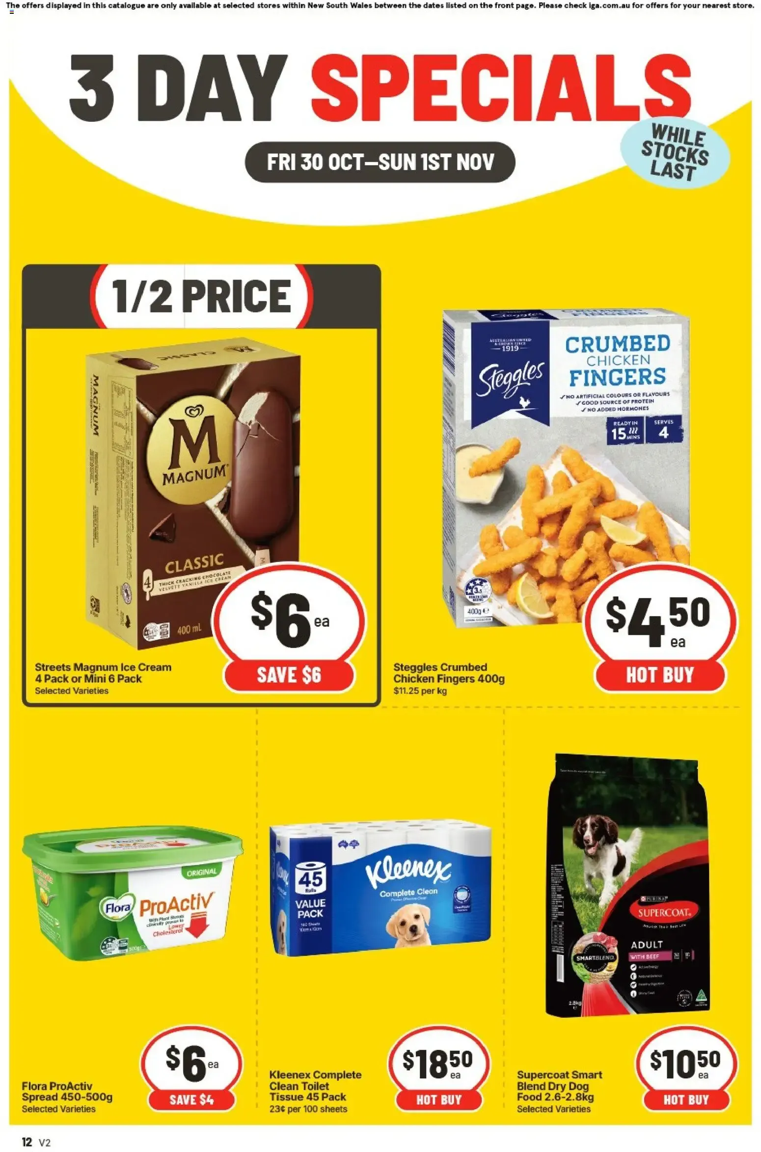 3 DAY SPECIALS - Catalogue valid from 30 October to 1 November 2026 - page 4