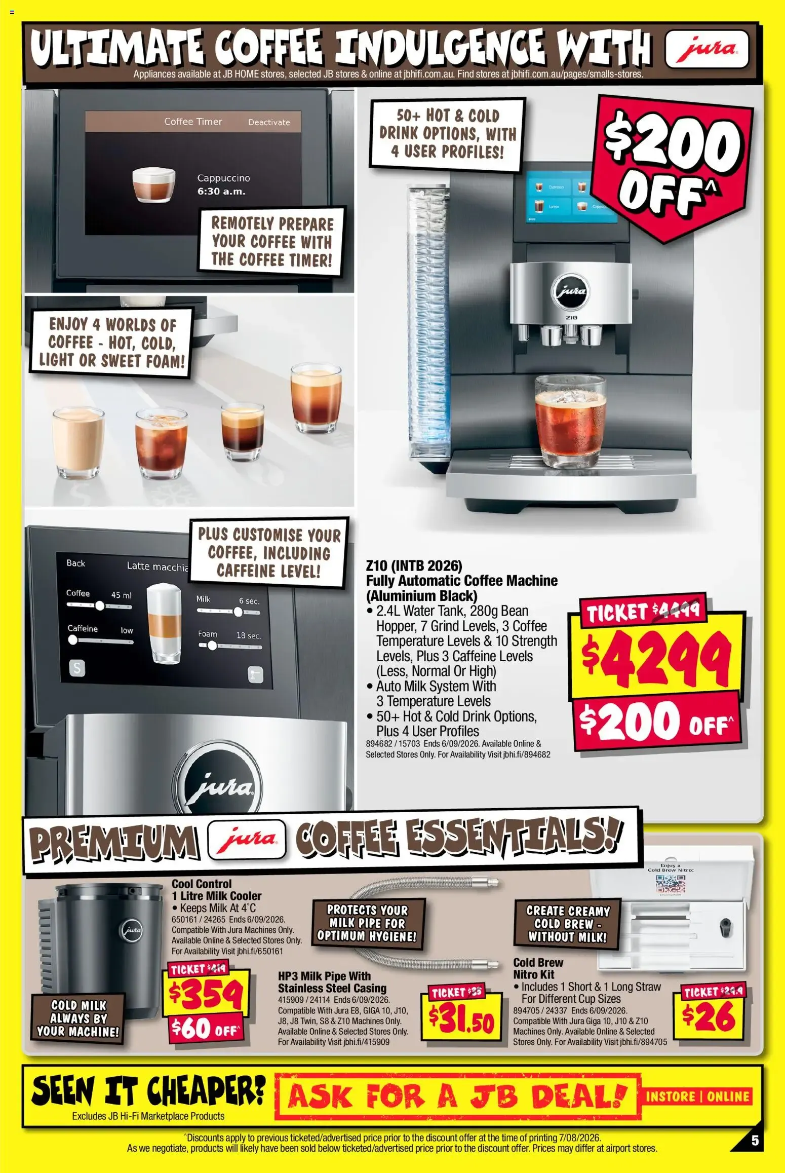 JB Hi-Fi: Hottest Coffee Range - Catalogue valid from 20 August to 2 September 2026 - page 5