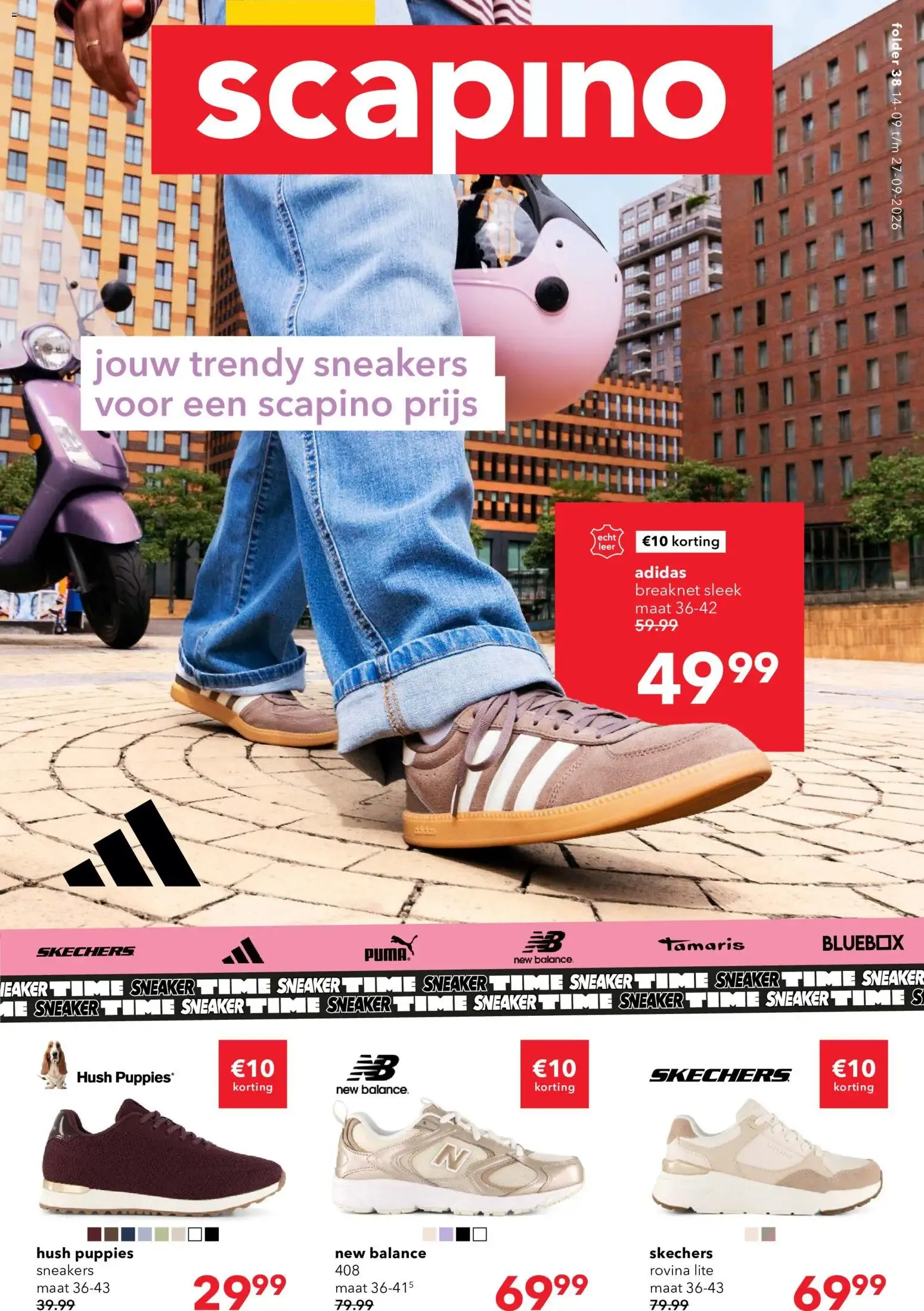 Scapino: Jouw trendy sneakers van 14 september tot 27 september 2026 - Folder pagina 1