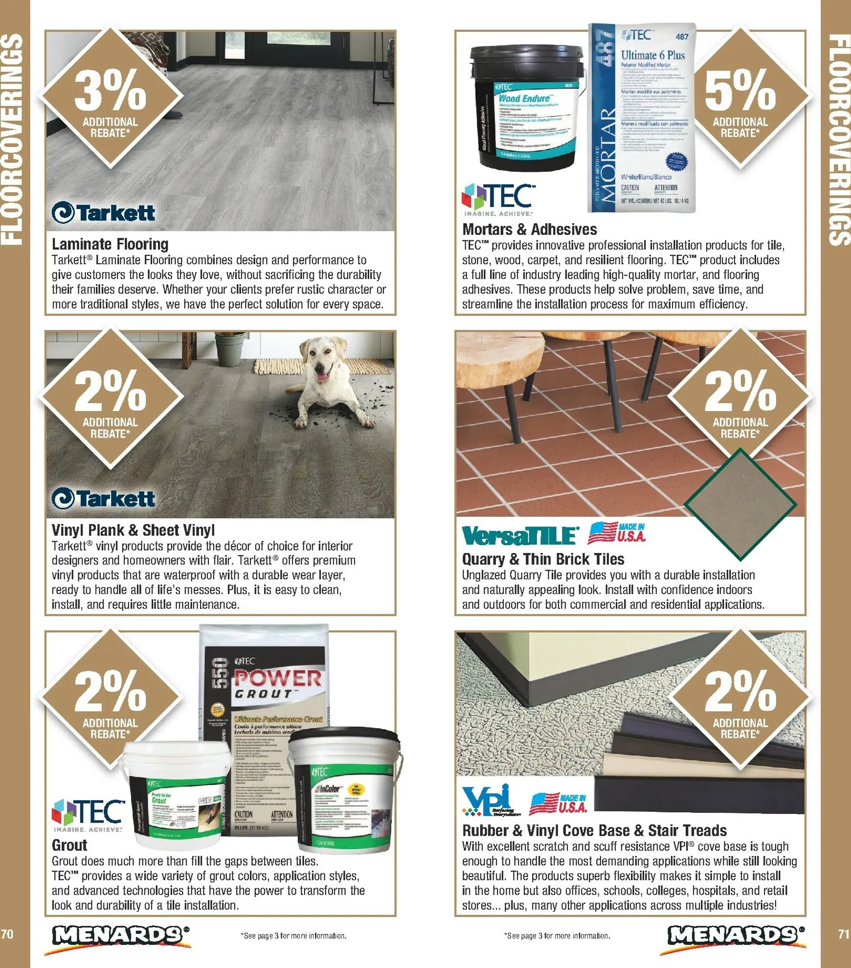 Weekly promotion Current Menards - Contractor Card leaflet valid from Thursday 01/01/2026 to Thursday 12/31/2026 spanning from January 1 to December 31 2026 - Page 36 for Catalogue 365