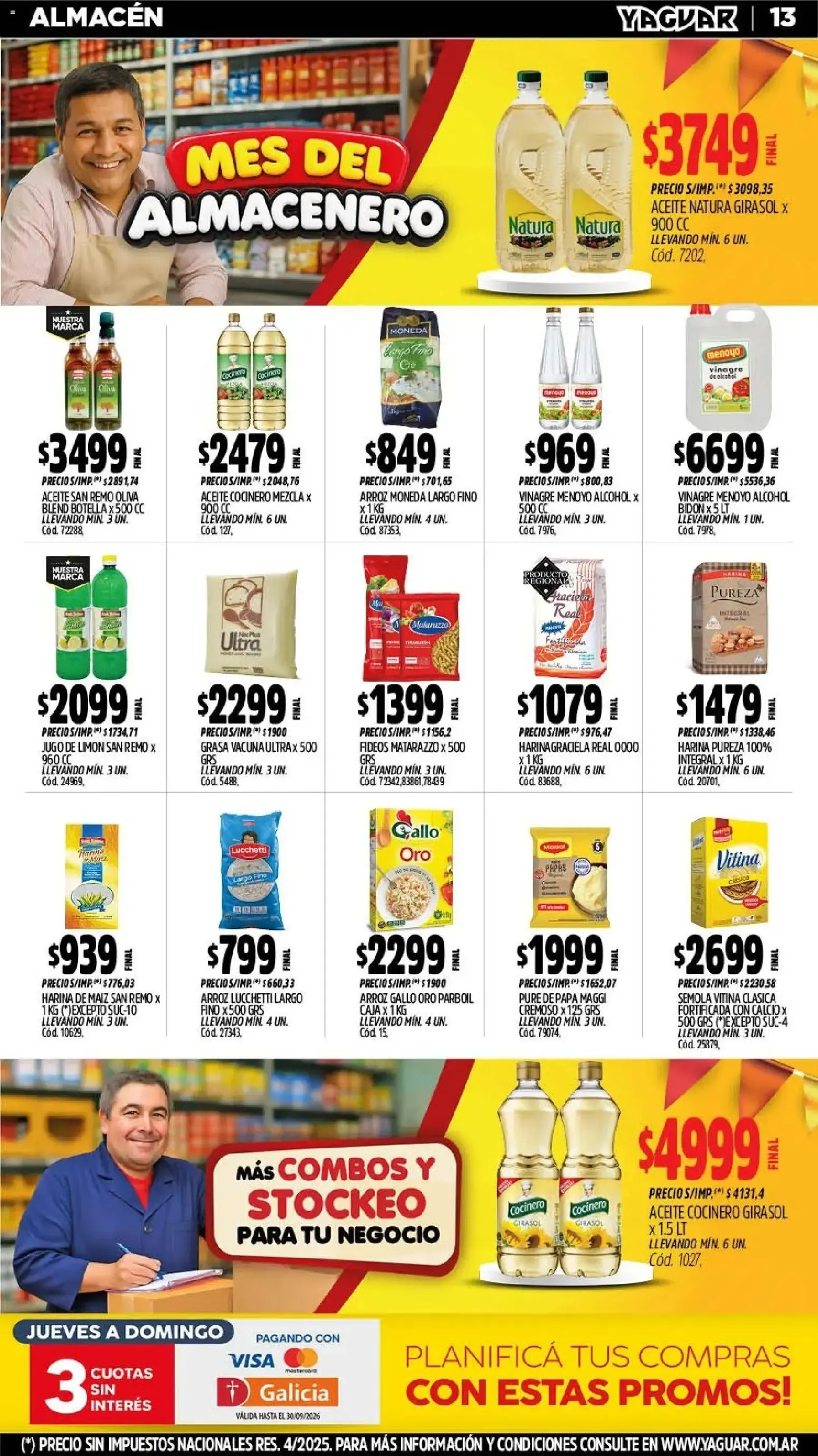 Ofertas de Yaguar - Oferta Semanal San Juan del 21/09/2026 - 26/09/2026 21 de septiembre al 26 de septiembre 2026 - Página 13 del catálogo