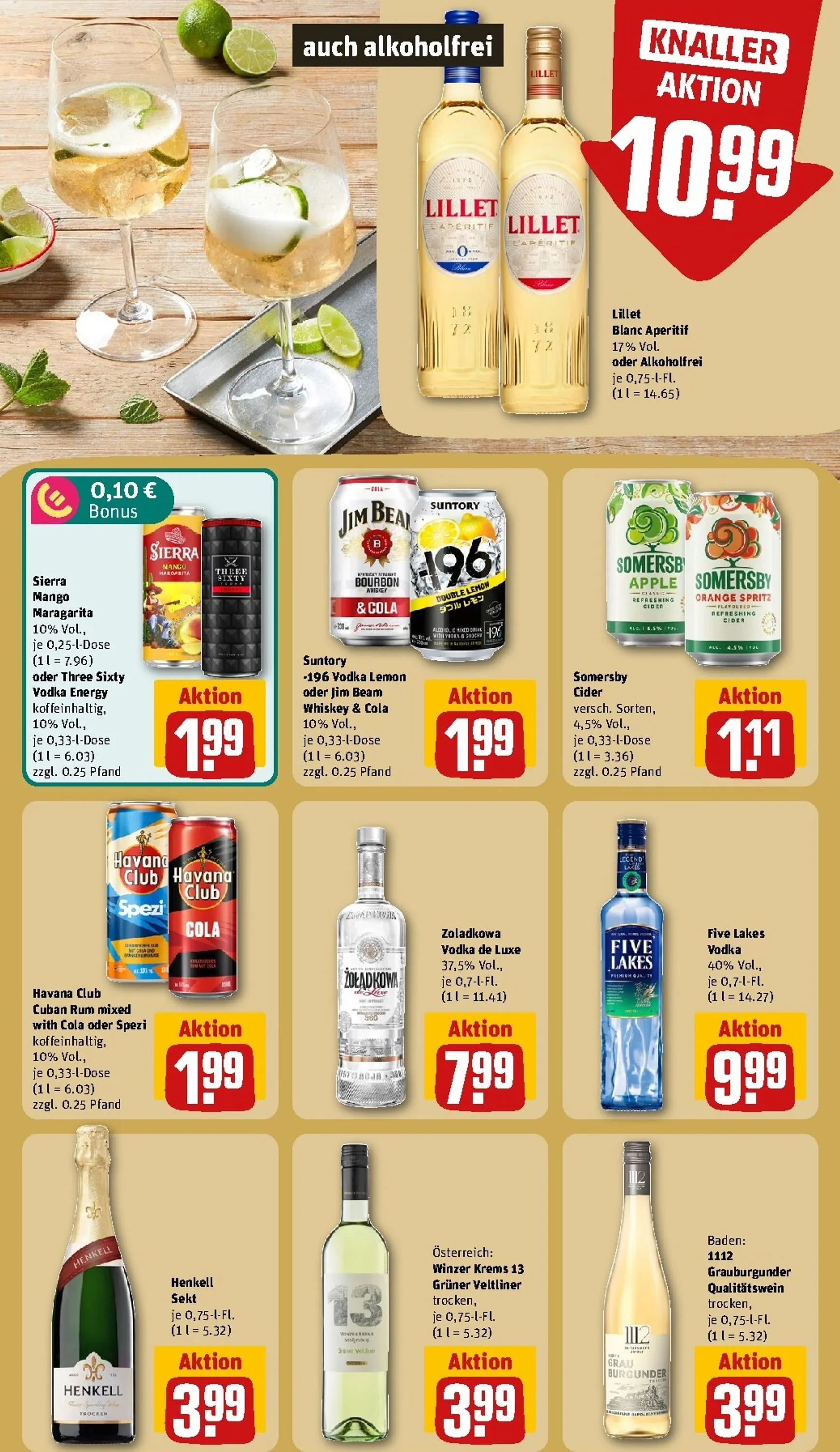 REWE Arina Fester Dein Markt: Mehr Grillen. Mehr sparen. von 3. August bis 9. August 2026 - Prospekt seite 19