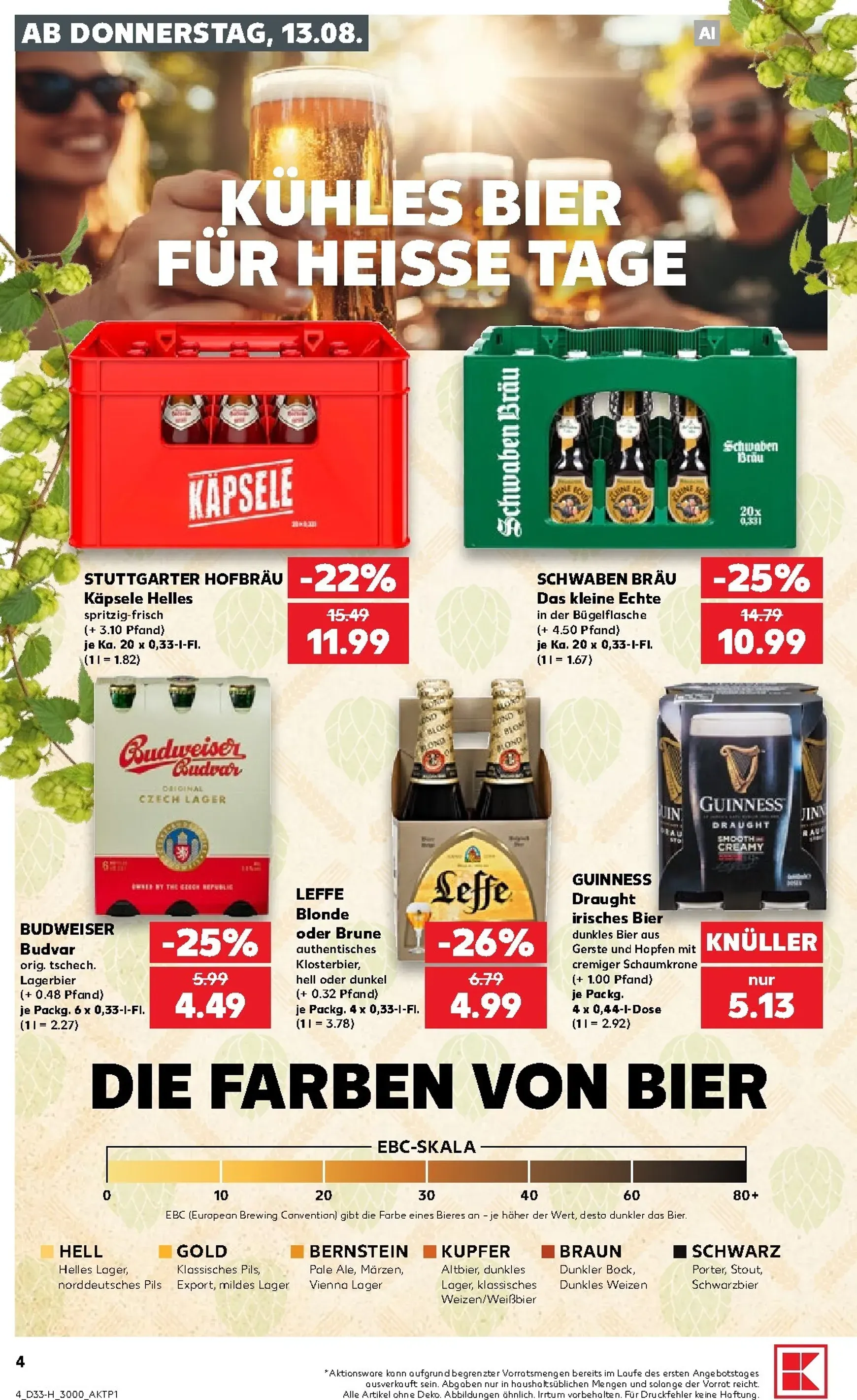 Kaufland - Neckarsulm Prospekt nächste Woche – von Donnerstag 13.08.2026 bis Mittwoch 19.08.2026 von 13. August bis 19. August 2026 - Prospekt seite 4