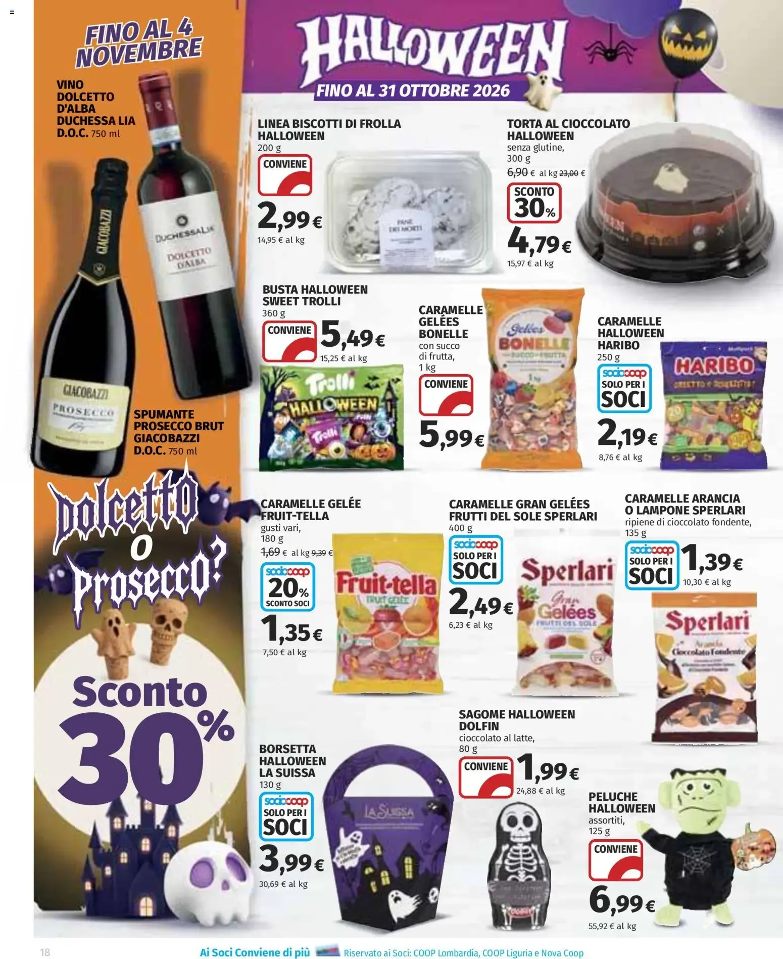 Anteprima volantino Ipercoop dal 22/10/2026 - nuovo offerte da 22 ottobre a 4 novembre di 2026 - Pagina del volantino 18