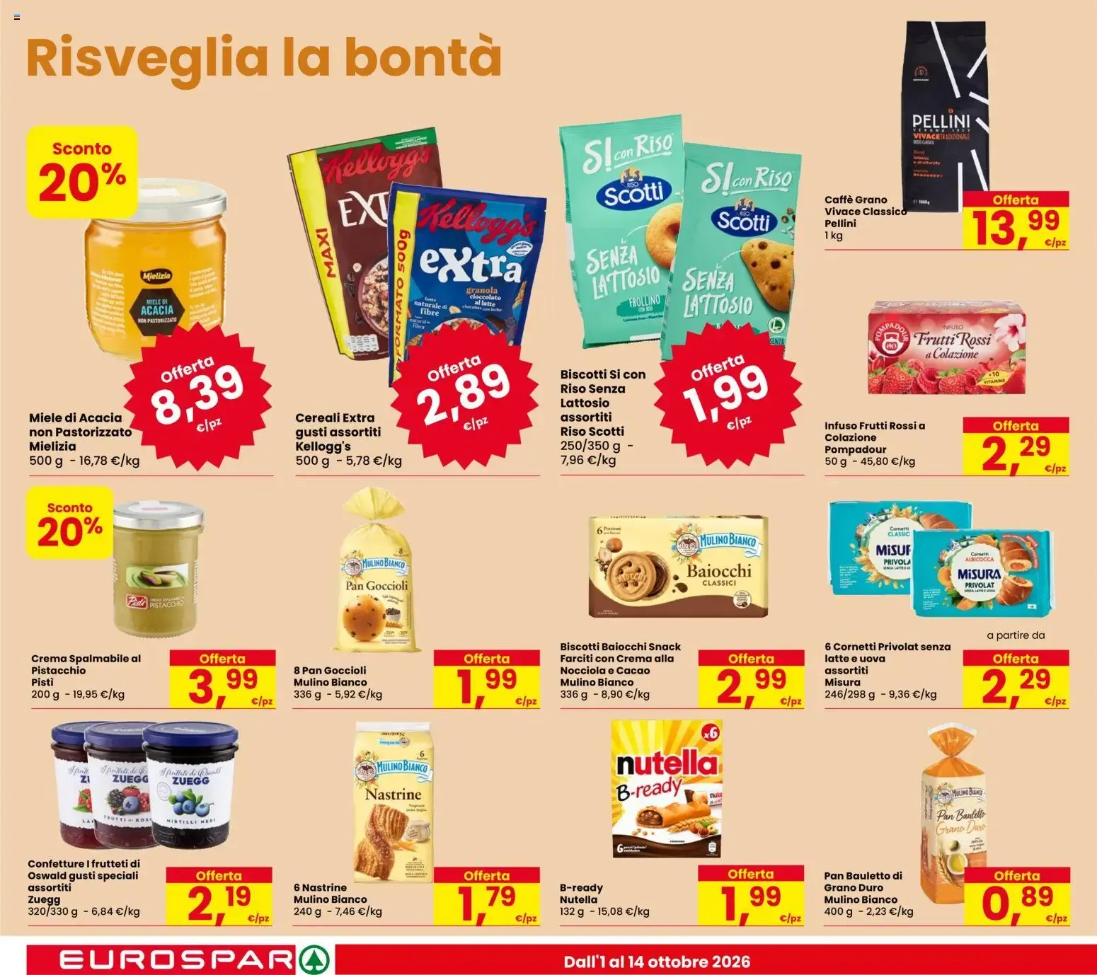 Nuovo Eurospar volantino dal 01/10/2026 > offerte anteprima 🛍️ da 1 ottobre a 10 ottobre di 2026 - Pagina del volantino 20