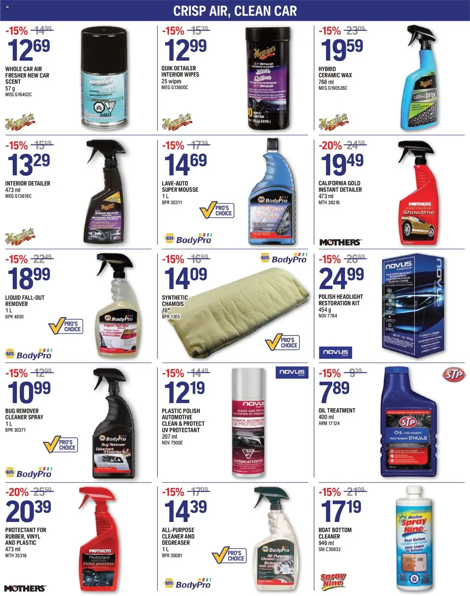 NAPA Auto Parts - Your Car's Fall Health Check Know-How from September 1 to September 30 2026 - flyer page 7