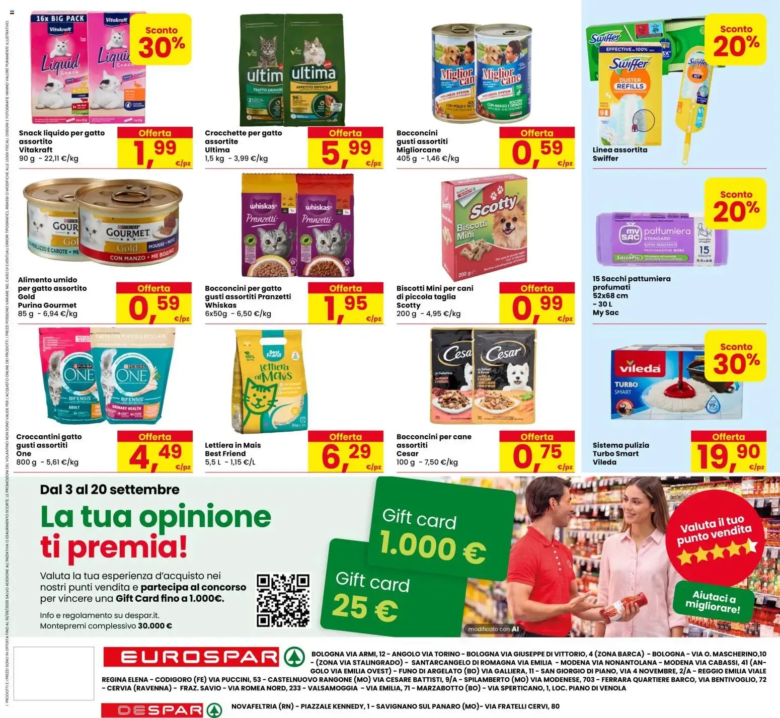 Nuovo Eurospar volantino dal 03/09/2026 > offerte anteprima 🛍️ da 3 settembre a 16 settembre di 2026 - Pagina del volantino 20