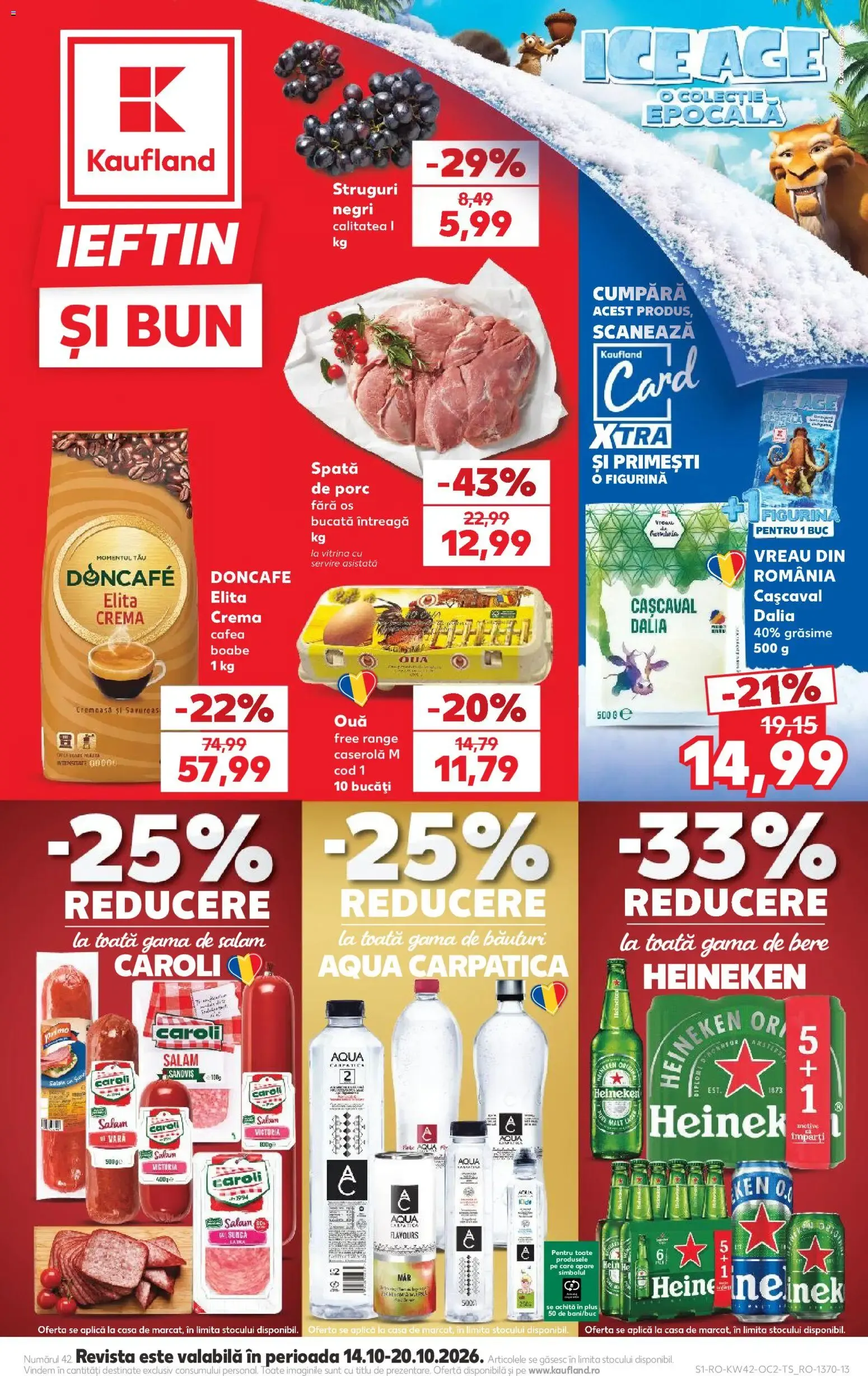 Catalog Kaufland Catalog 14.10.2026 - Revista si Oferta de la 14 octombrie până la 20 octombrie 2026 - Revista Pagina 1