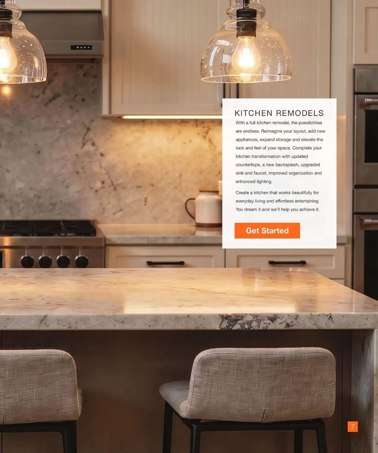 Weekly ad Home Depot Home Services: Repairs, Remodels, Installs from September 17 to December 31 2026 - Page 7