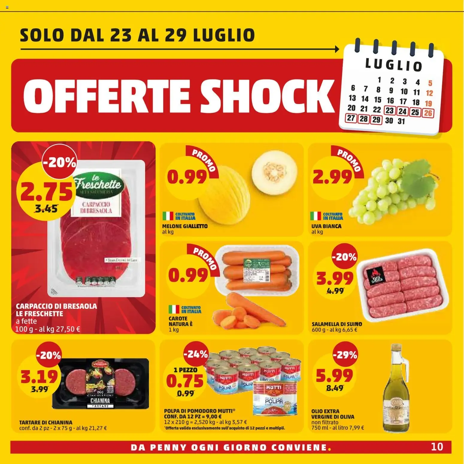 Volantino PENNY dal 16/07/2026 anteprima da 16 luglio a 29 luglio di 2026 - Pagina del volantino 10