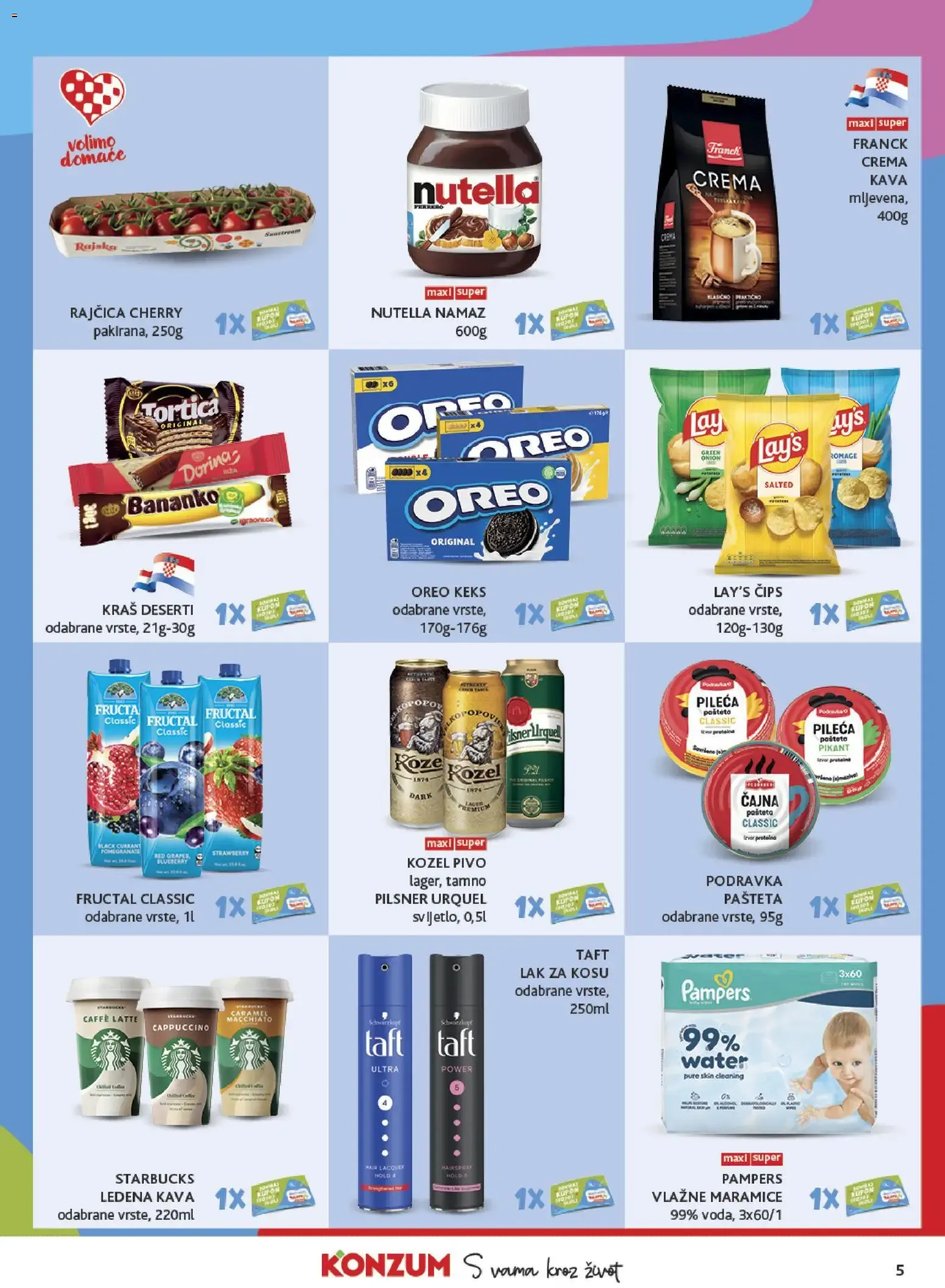 Katalog Konzum Katalog 40/2026 od 30. rujna do 6. listopada 2026. - Pregled Stranica 5