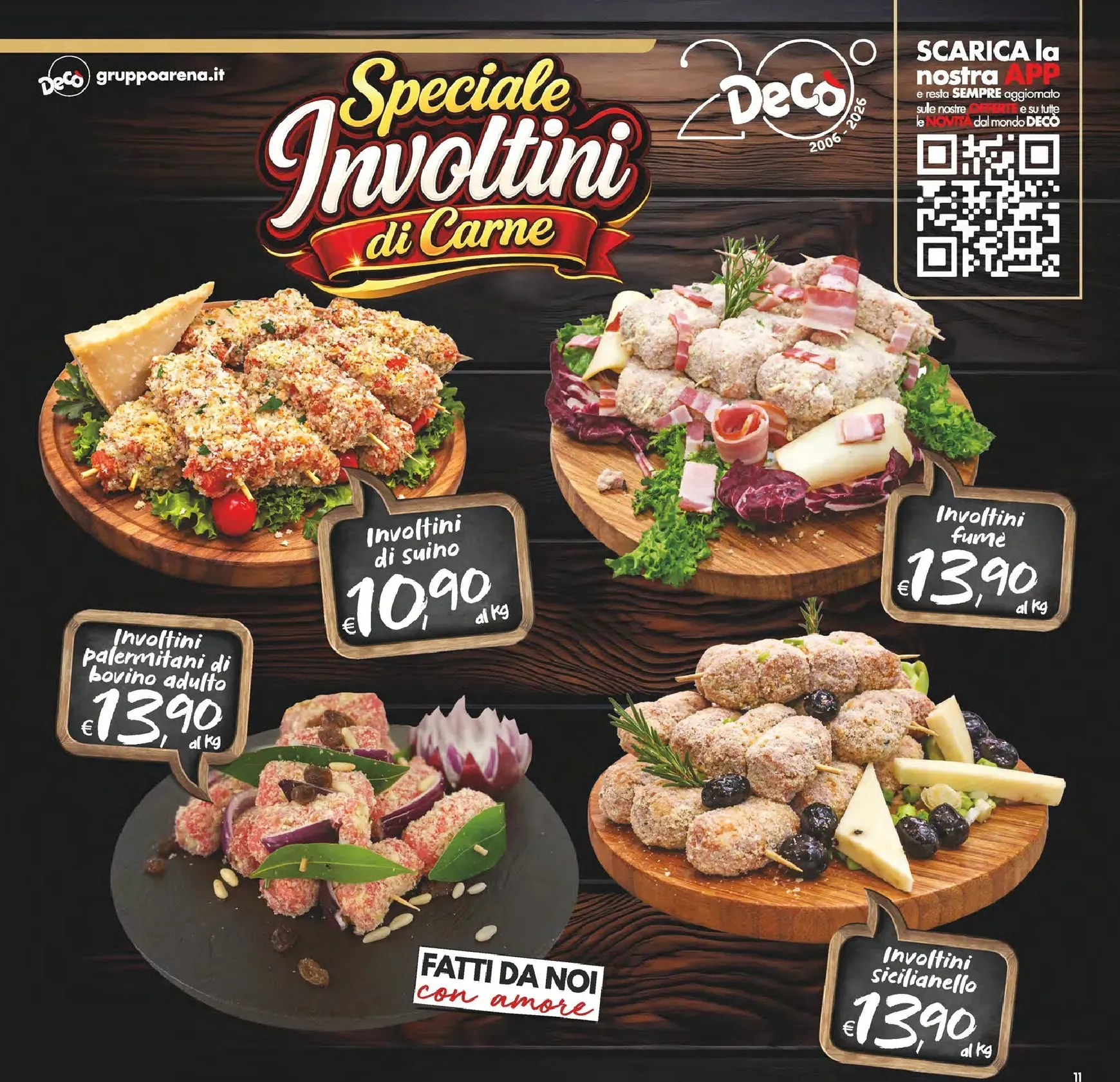 Volantino attuale di Decò - Gourmet valido dal martedì 09/06/2026 al giovedì 18/06/2026 da 9 giugno a 18 giugno di 2026 - Pagina del volantino 11