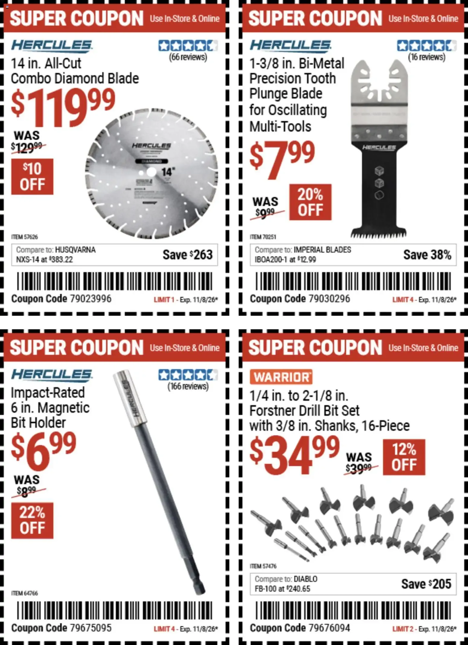 Weekly ad Harbor Freight Weekly Ad (10/26 - 11/08 2026) - Flyer from October 26 to November 8 2026 - Page 20