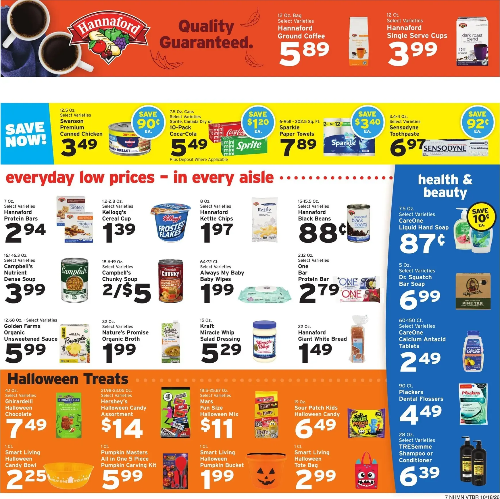 Weekly ad Hannaford: Savings made easy. Fall into this week's hottest deals. from October 18 to October 24 2026 - Page 7