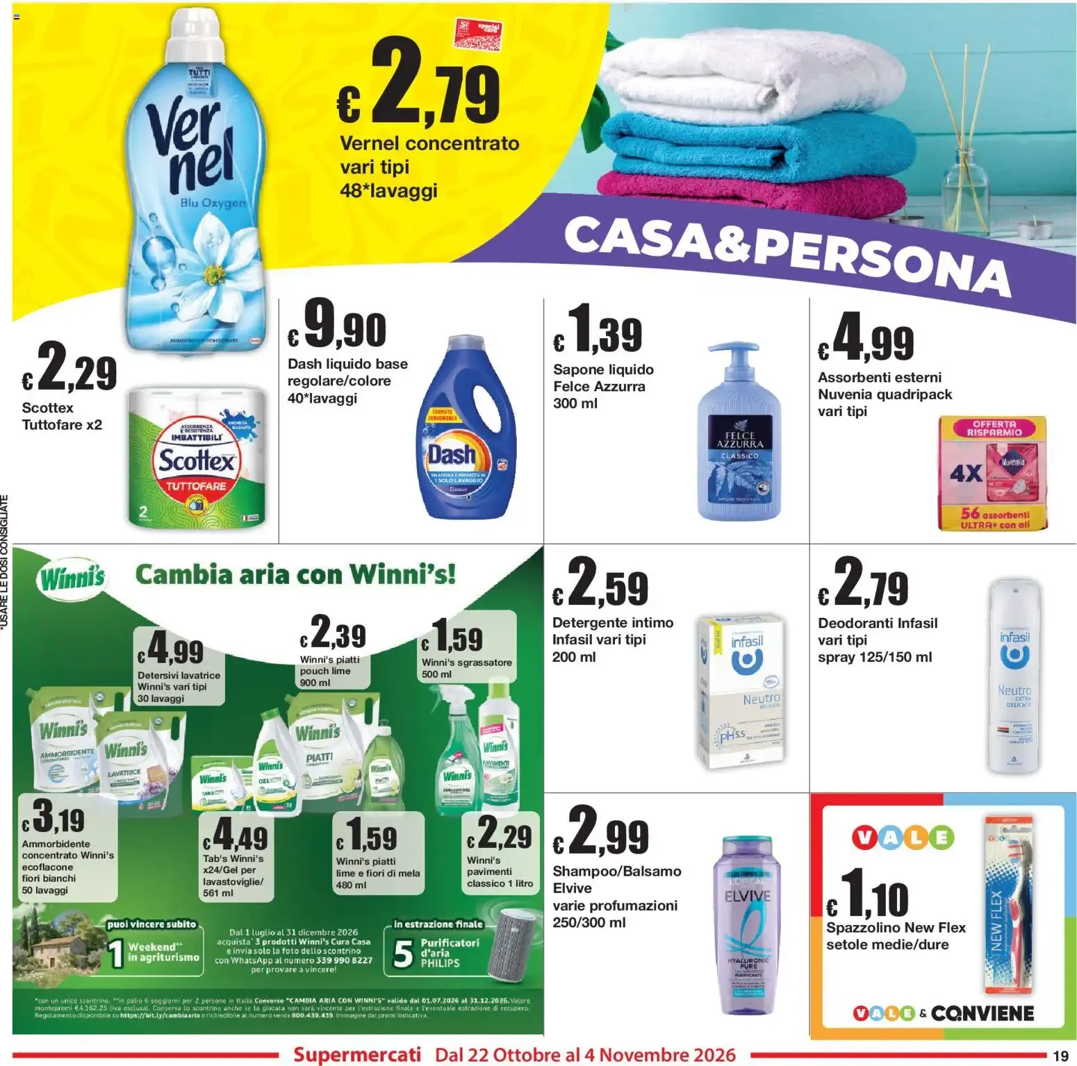Sì con Te volantino dal 22/10/2026 - online Offerte da 22 ottobre a 4 novembre di 2026 - Pagina del volantino 19