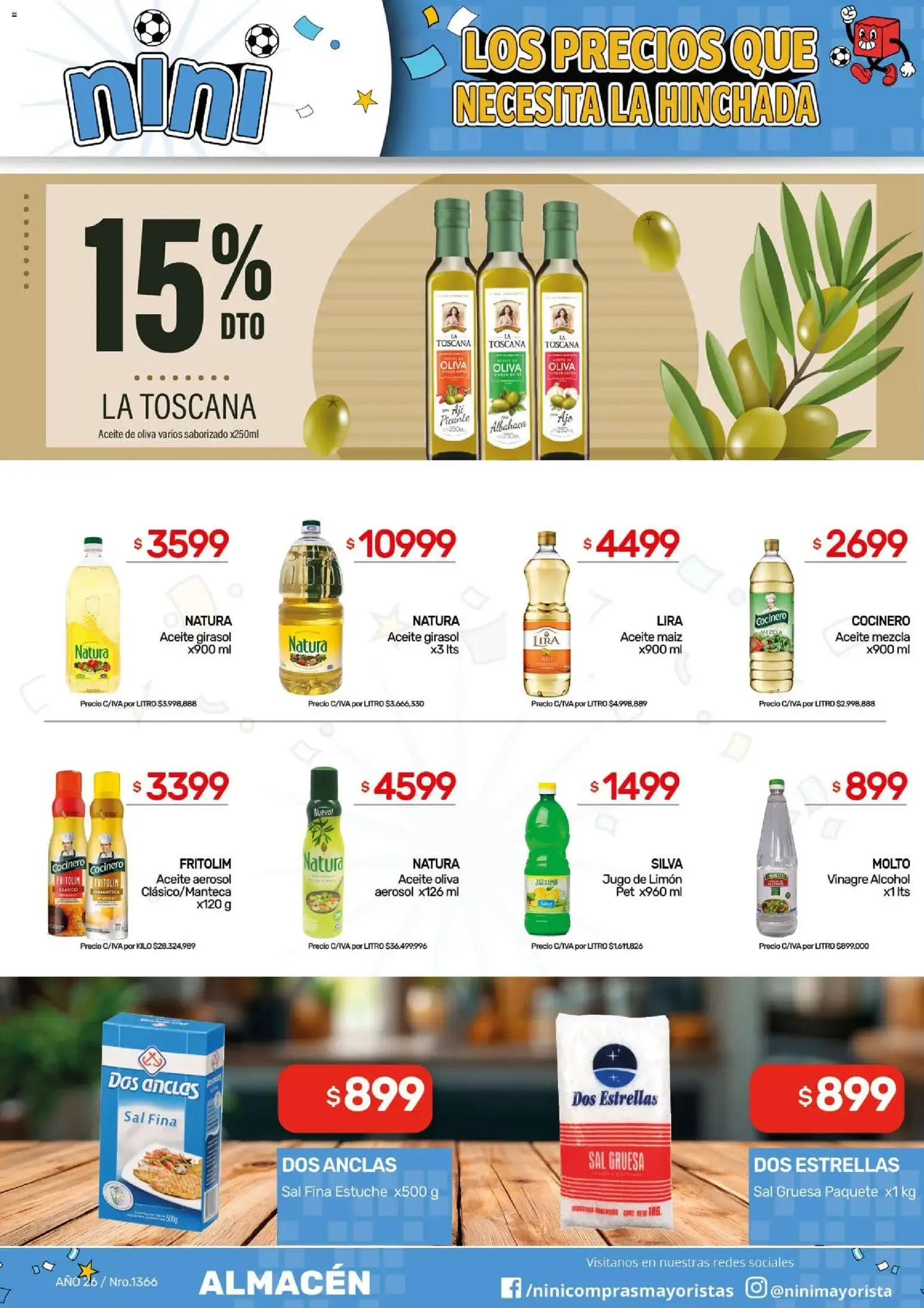 Ofertas de NINI Mayorista ofertas del 29/06/2026 - 05/07/2026 29 de junio al 5 de julio 2026 - Página 21 del catálogo