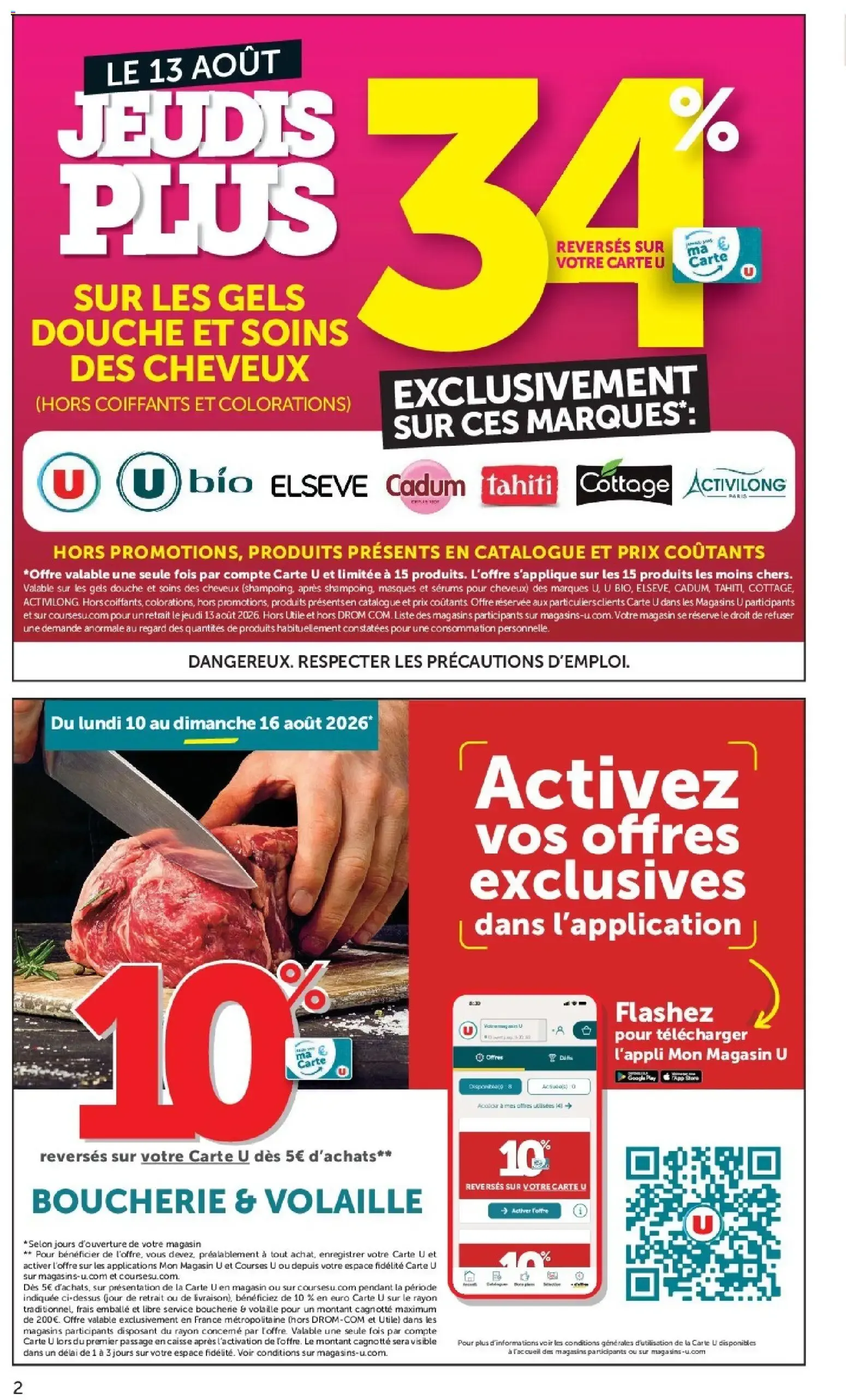 Super U catalogue à partir du 11/08/2026 - promo en ligne du 11 août au 23 août 2026 - Catalogue page 2