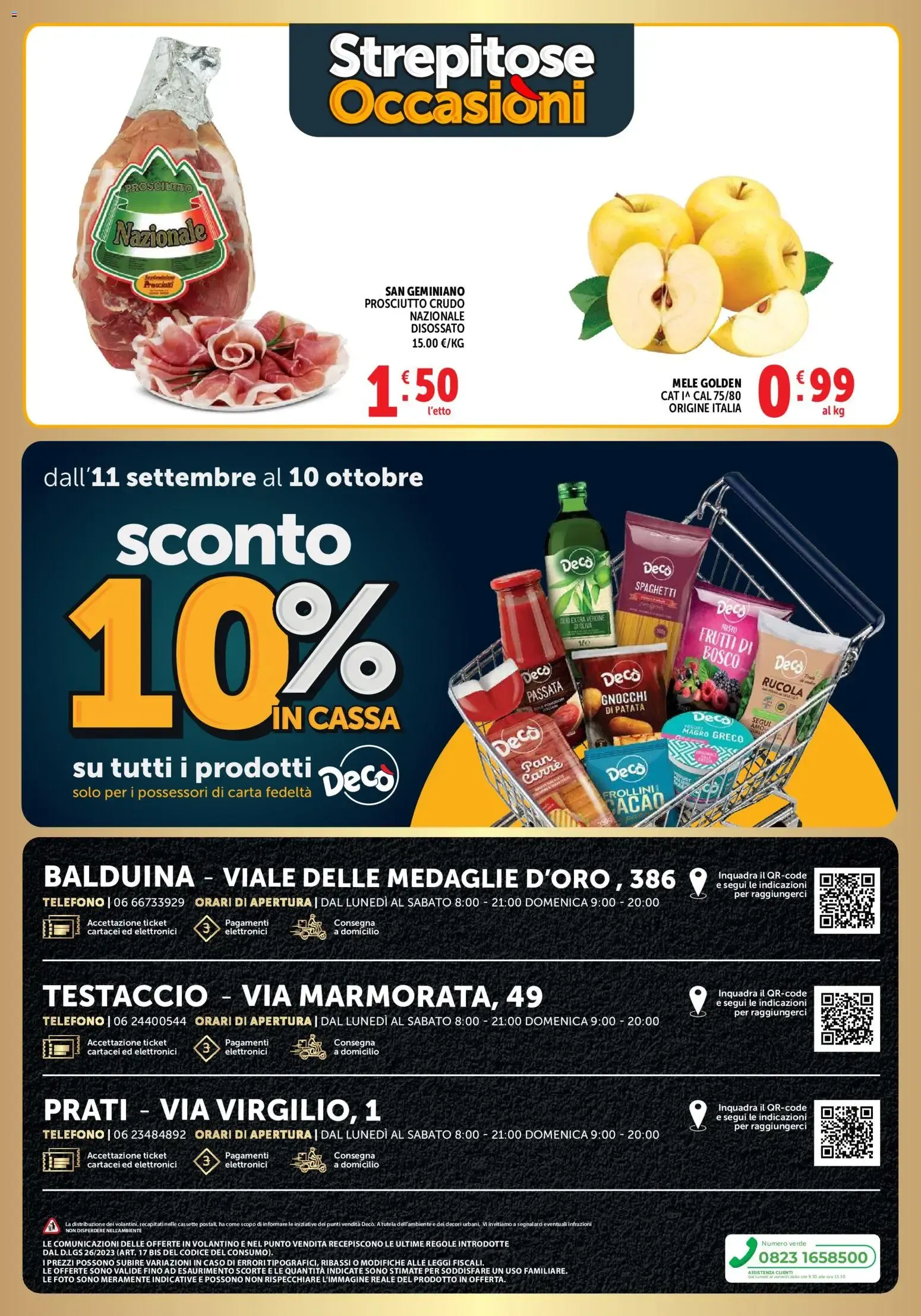 Nuovo Decò volantino Gourmet dal 22/09/2026 > offerte anteprima 🛍️ da 22 settembre a 1 ottobre di 2026 - Pagina del volantino 9