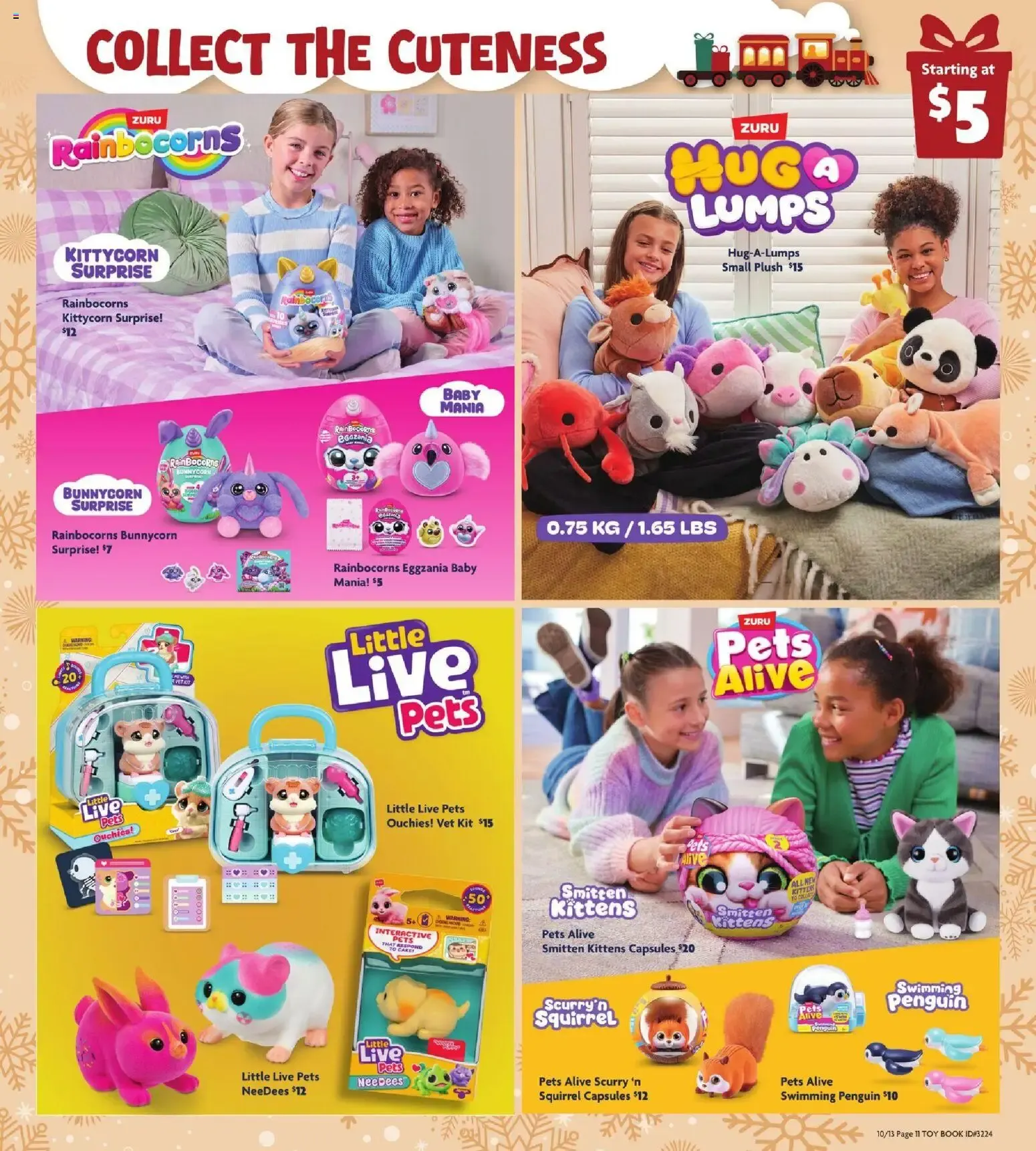 Weekly promotion Family Dollar Toy Book (10/13 - 12/25 2026) - Flyer spanning from October 13 to December 25 2026 - Page 11 for Catalogue 365