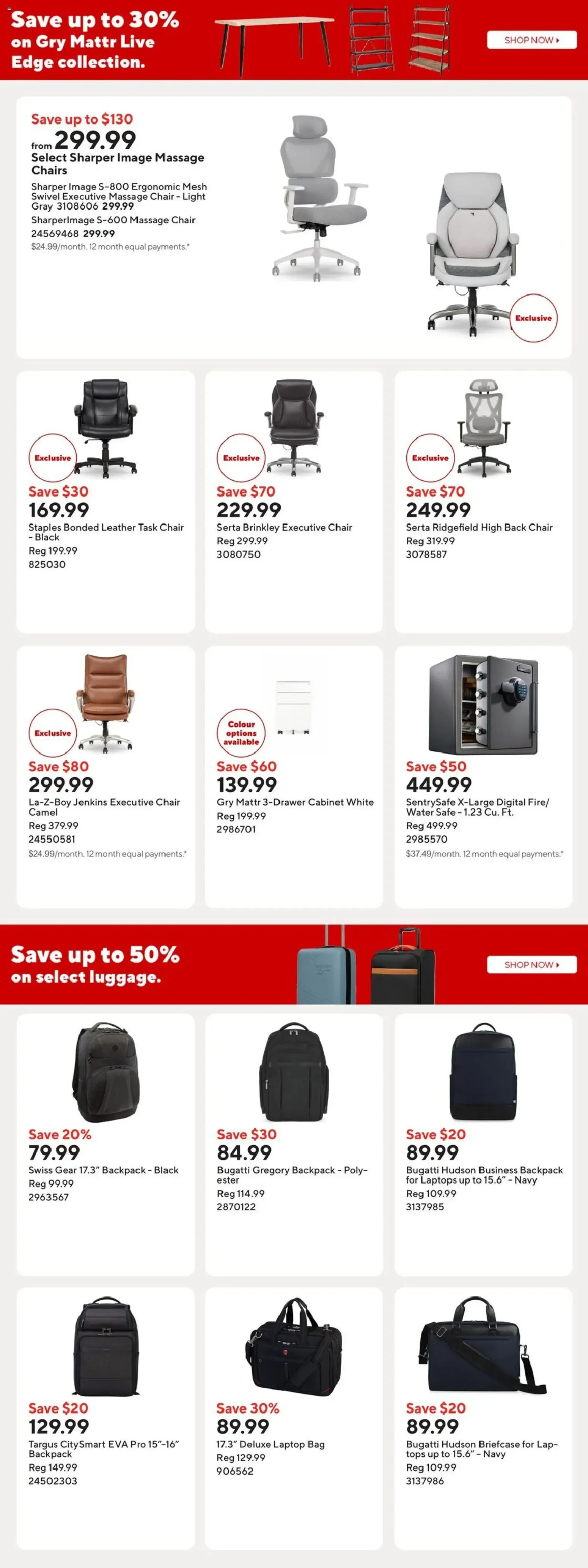 Staples weekly flyer / circulaire from Jun 5, 2026 > weekly specials & deals from June 5 to June 11 2026 - flyer page 10