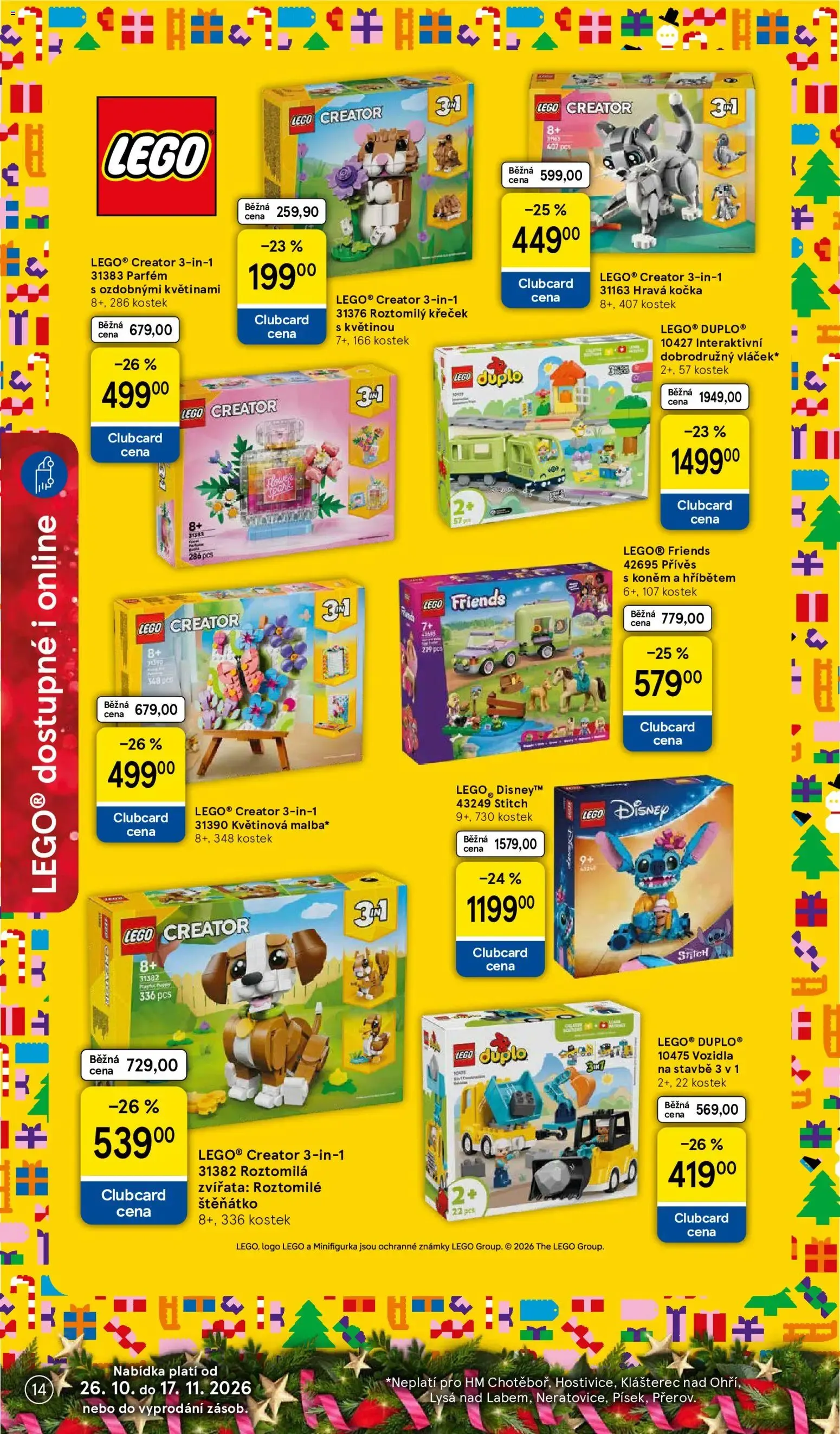 TESCO Vánoční katalog hraček - 26. října 17. listopadu 2026 - Page 14