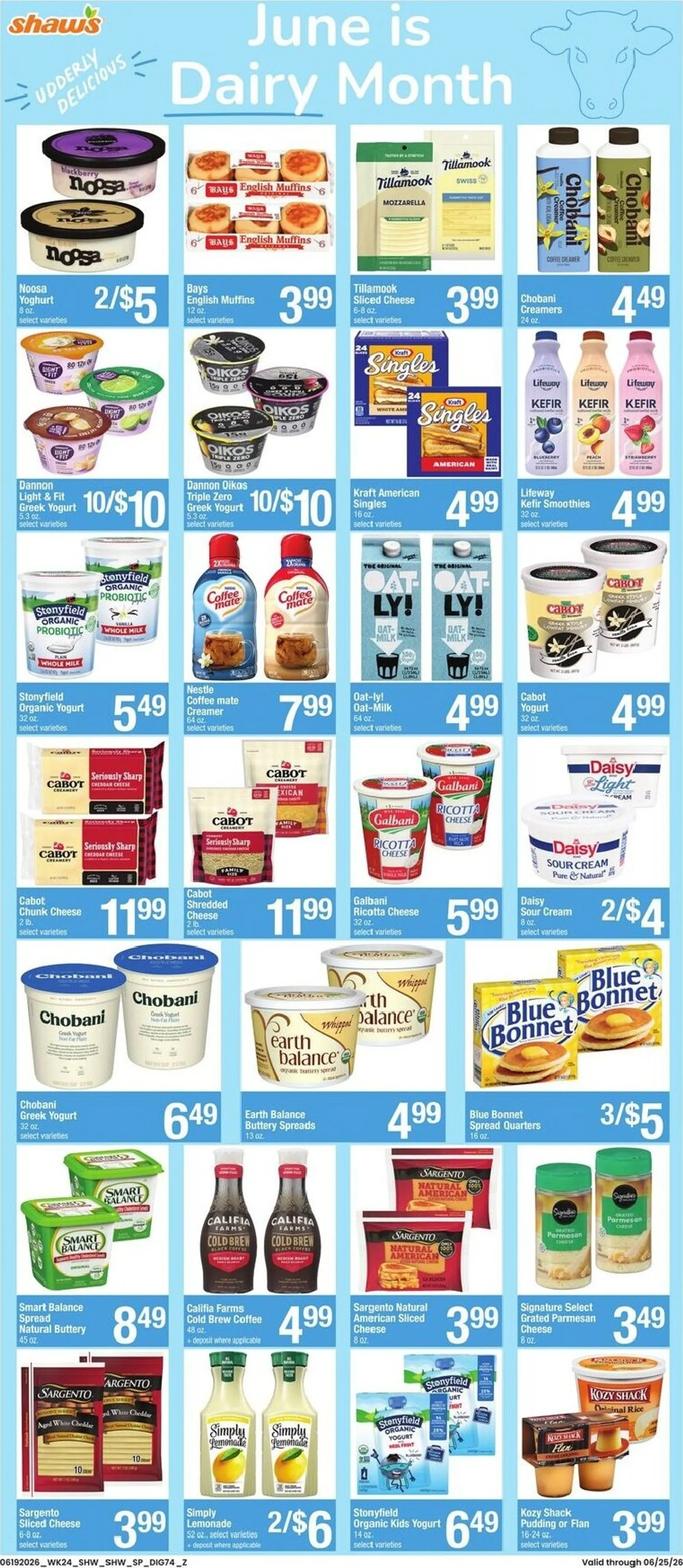 Weekly ad Current Shaw's leaflet valid from Friday 06/19/2026 to Thursday 06/25/2026 from June 19 to June 25 2026 - Page 7