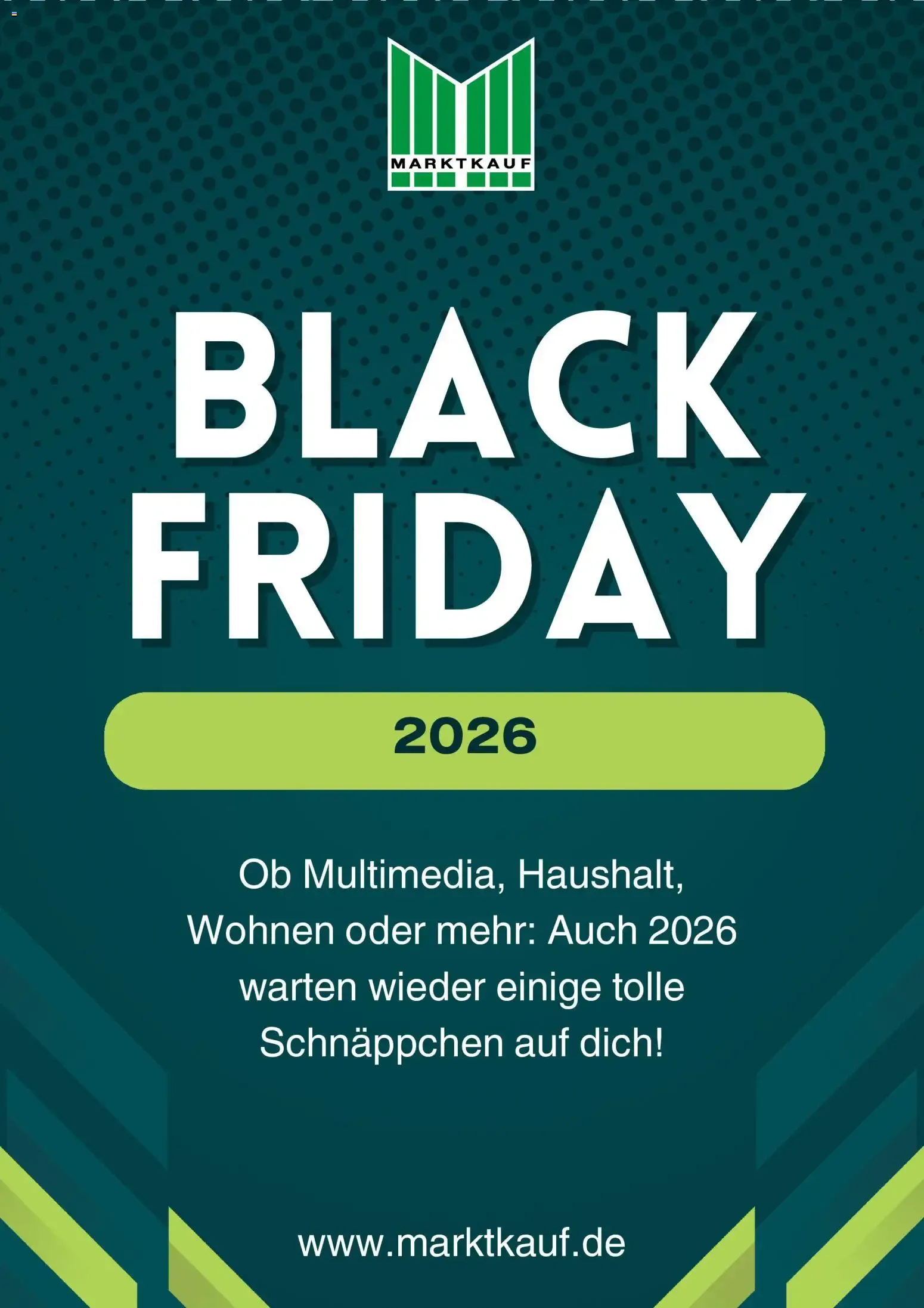 Marktkauf Black Friday Ankündigung (ab 20.10.2026) » Angebote online von 20. Oktober bis 27. November 2026 - Prospekt seite 1