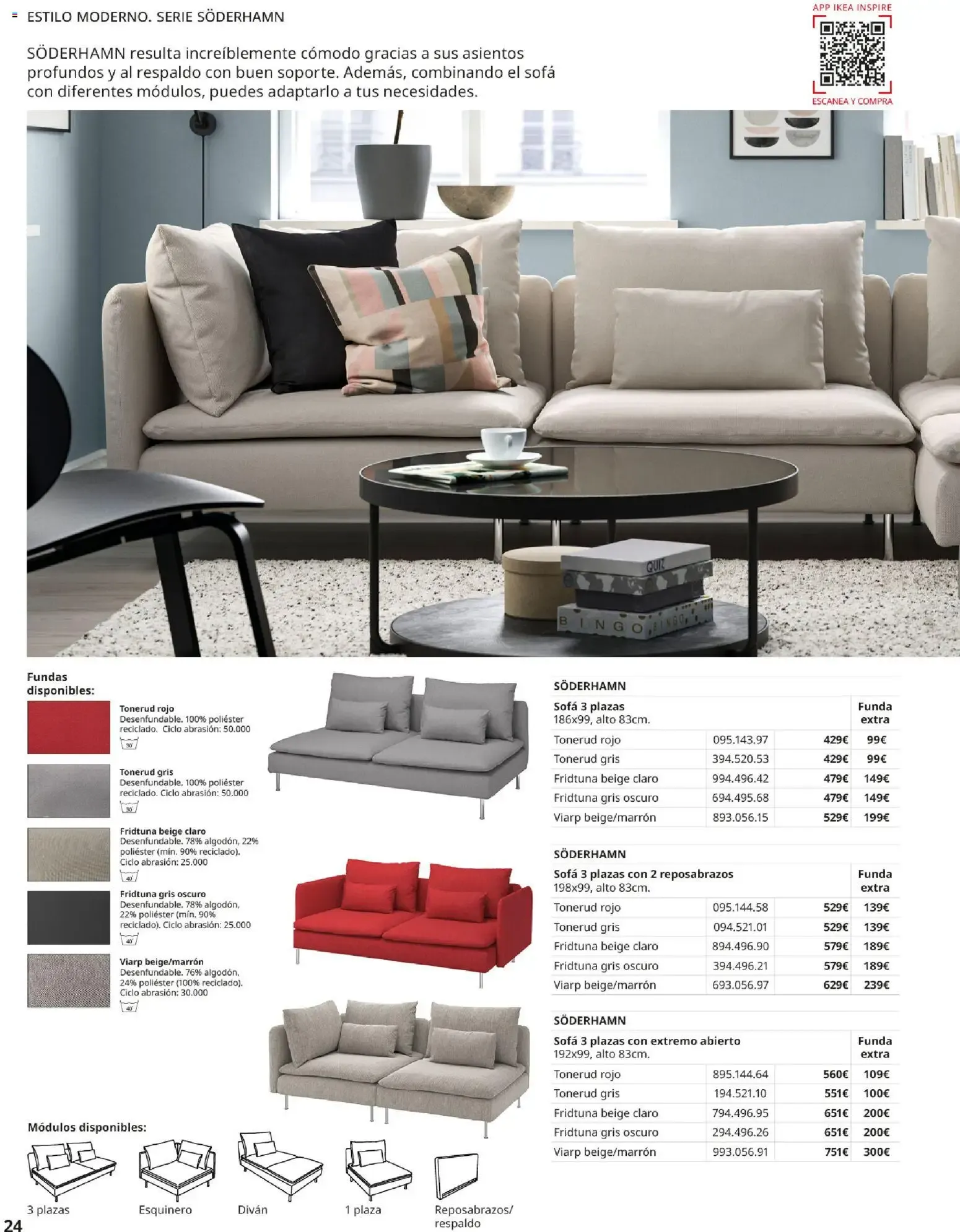 Catálogo de Guía de Compra Sofás IKEA 7 de mayo al 31 de agosto 2026 - Página 24