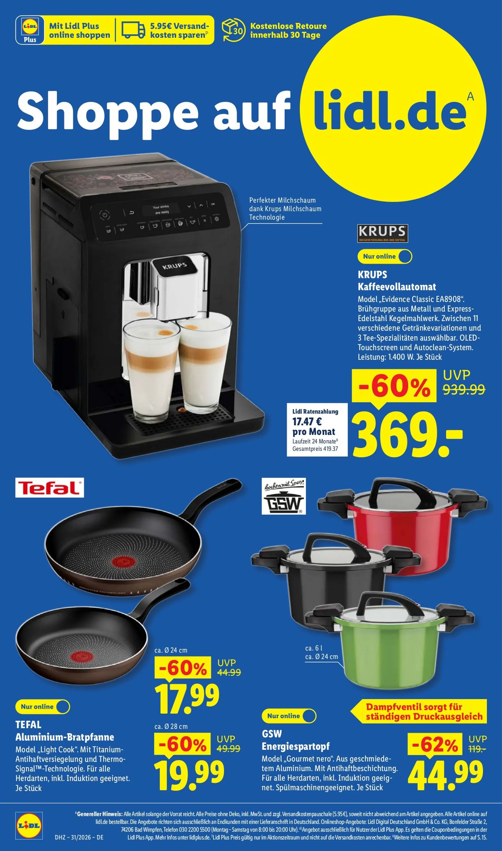 Lidl Prospekt nächste Woche – von Montag 27.07.2026 bis Samstag 01.08.2026 von 27. Juli bis 1. August 2026 - Prospekt seite 9