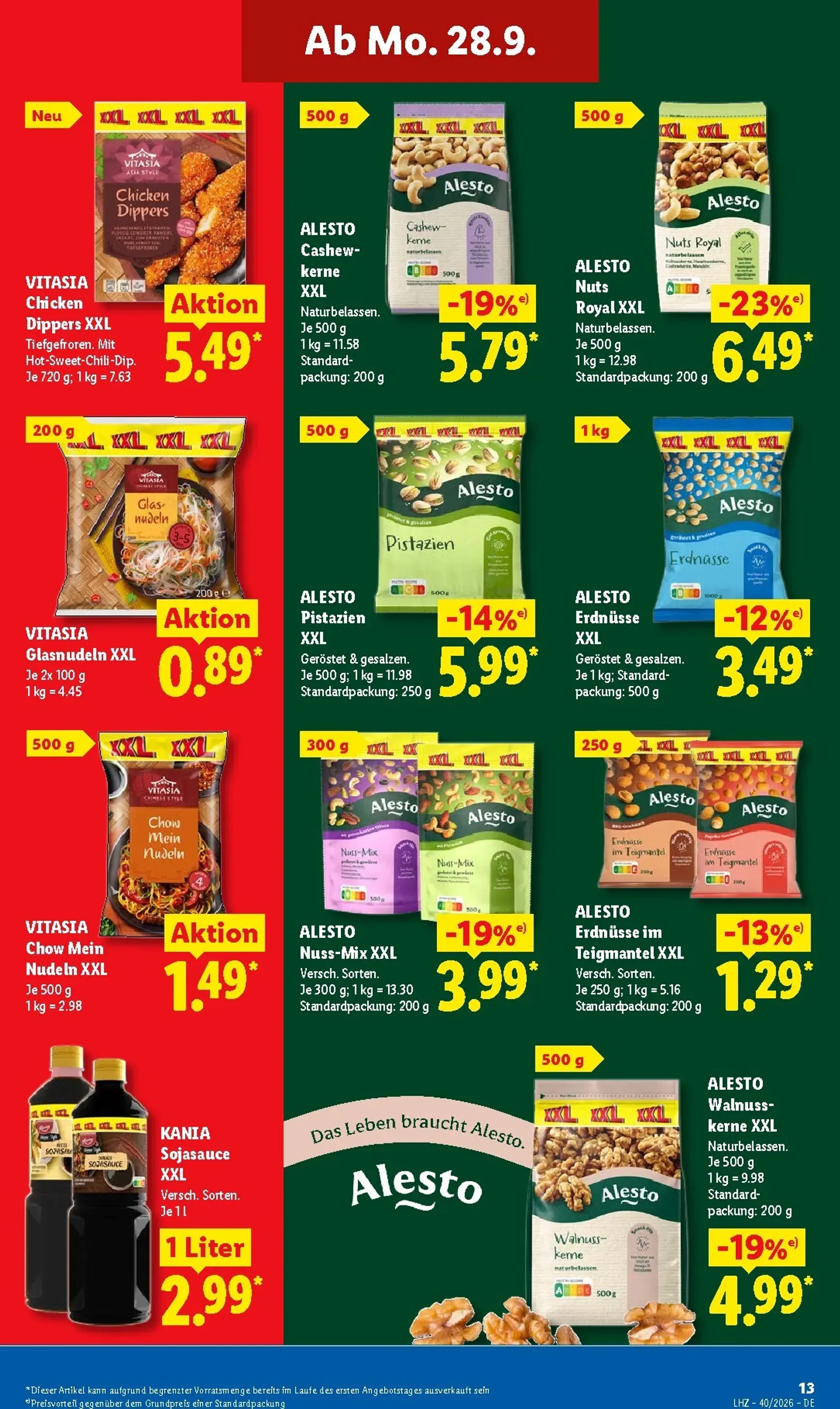 Lidl Prospekt: Traumhaft schlafen von 28. September bis 2. Oktober 2026 - Prospekt seite 30