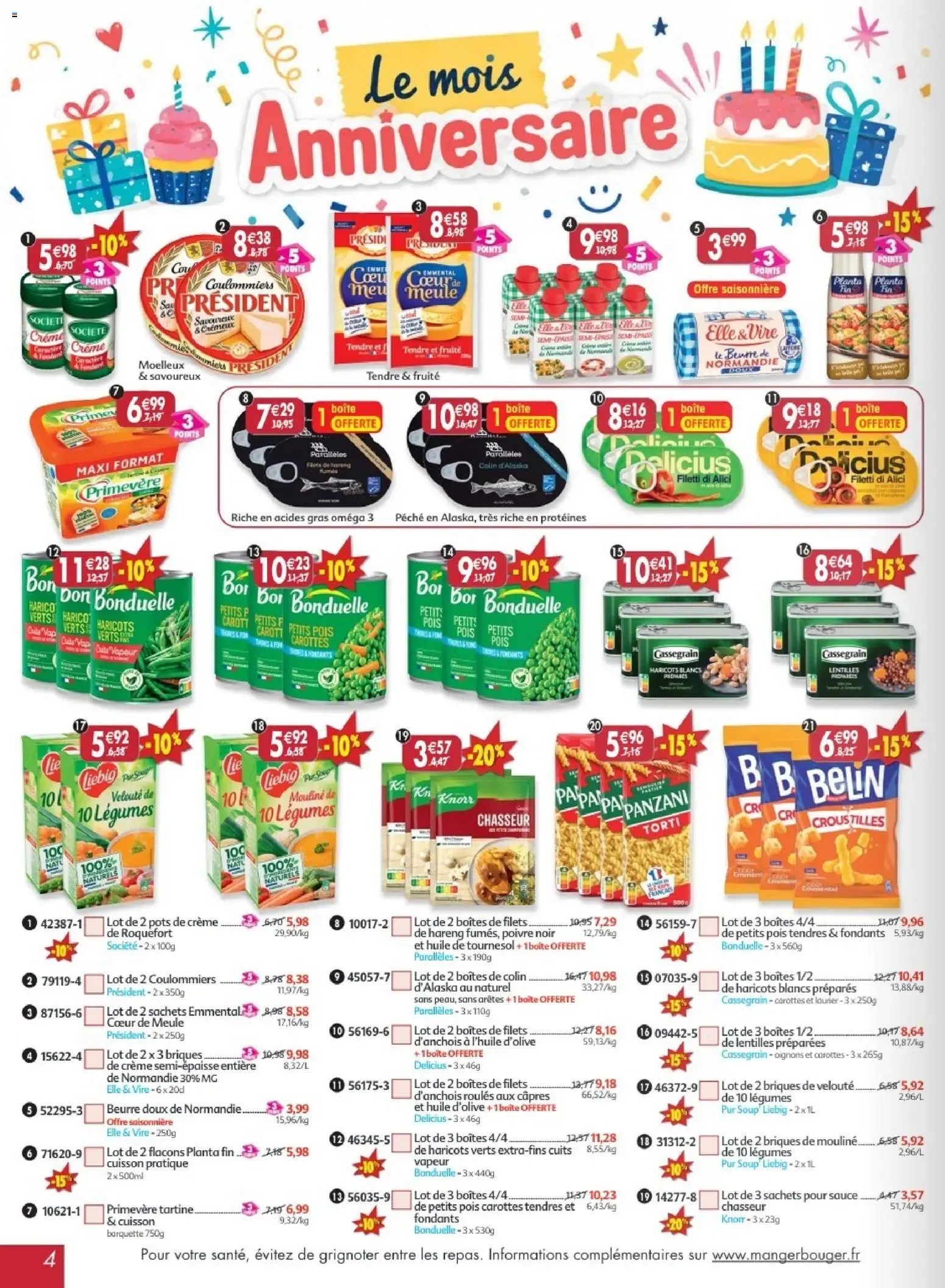 Maximo catalogue epicerie à partir du 28/09/2026 - promo en ligne du 28 septembre au 25 octobre 2026 - Catalogue page 4